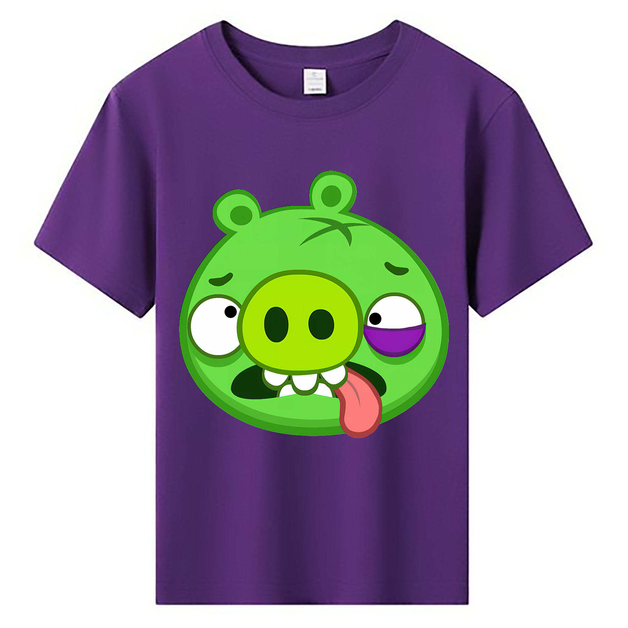 （画像用） Angry Birds アングリーバード 綿100％キッズTシャツ（フロントプリント）