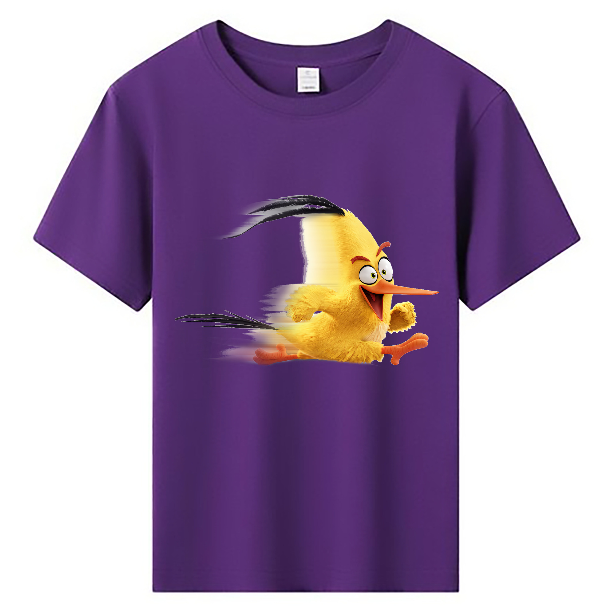（画像用） Angry Birds アングリーバード 綿100％キッズTシャツ（フロントプリント）