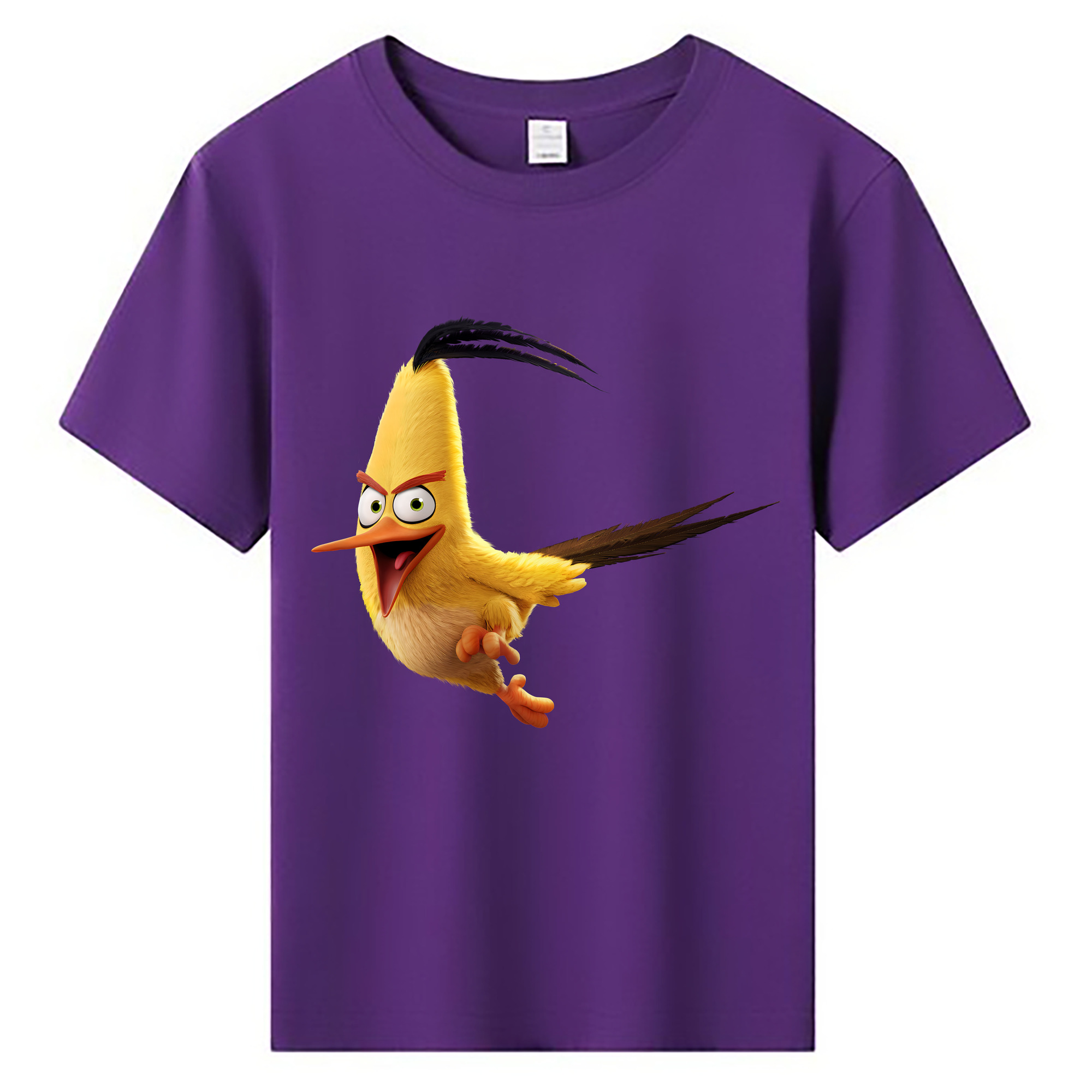（画像用） Angry Birds アングリーバード 綿100％キッズTシャツ（フロントプリント）