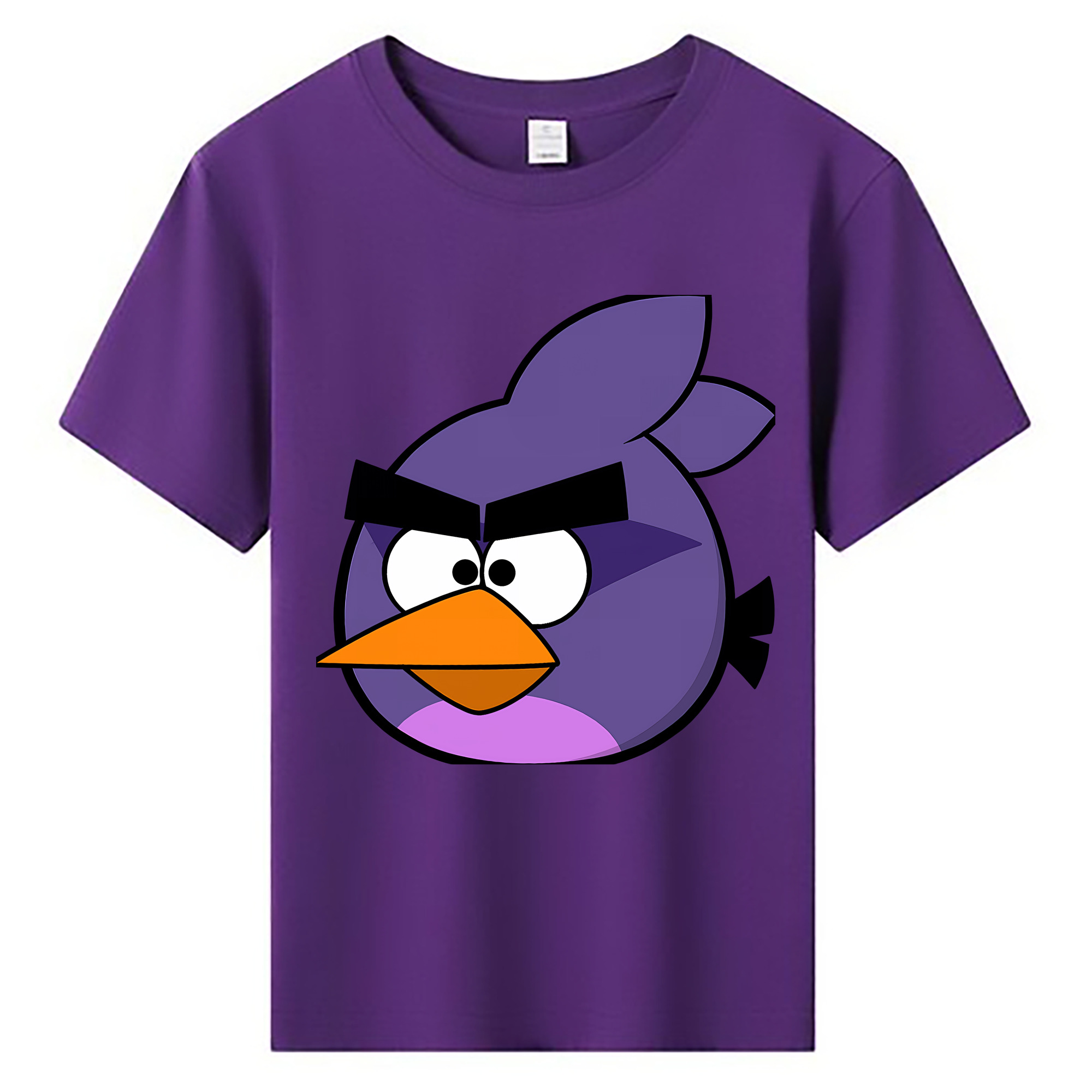 （画像用） Angry Birds アングリーバード 綿100％キッズTシャツ（フロントプリント）