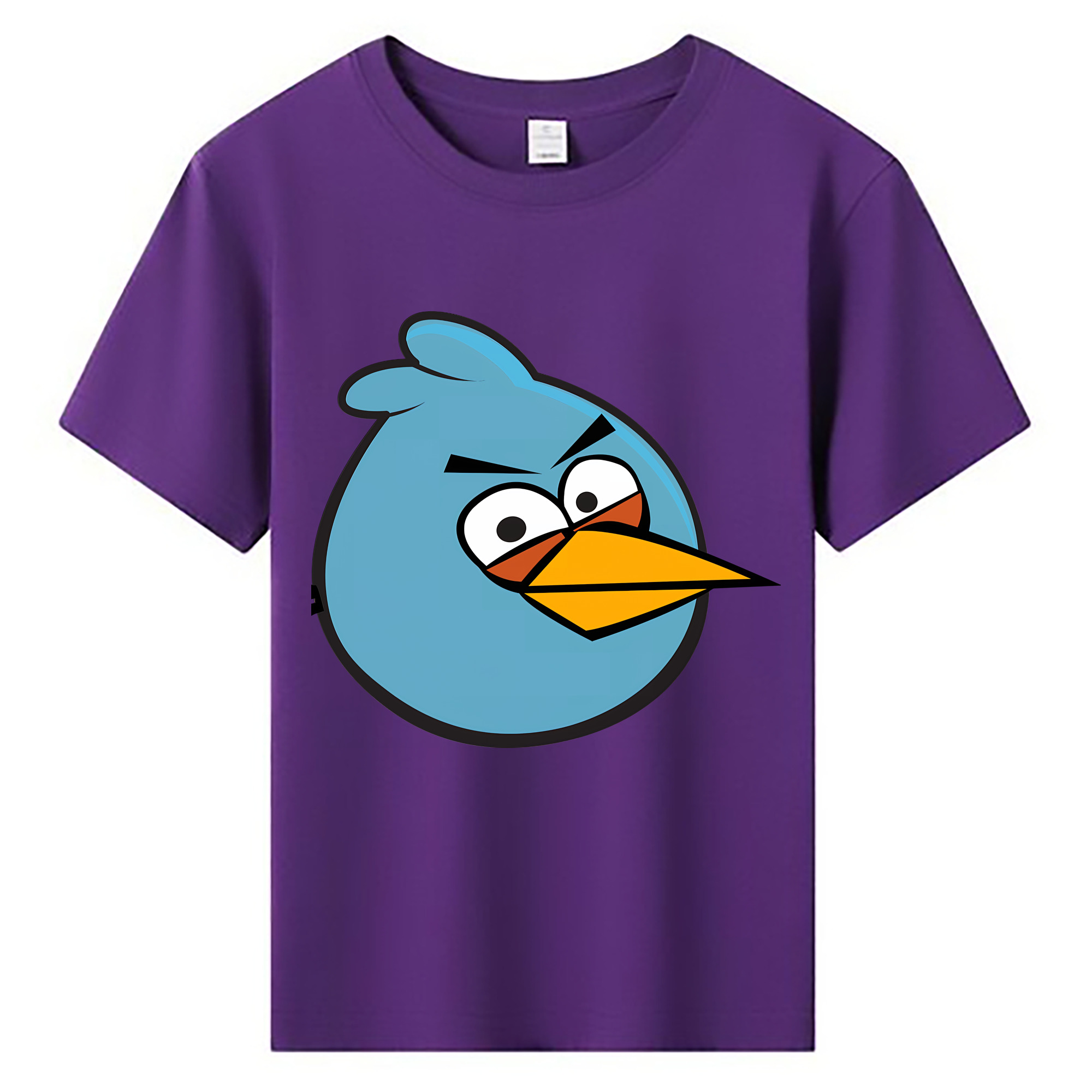 （画像用） Angry Birds アングリーバード 綿100％キッズTシャツ（フロントプリント）