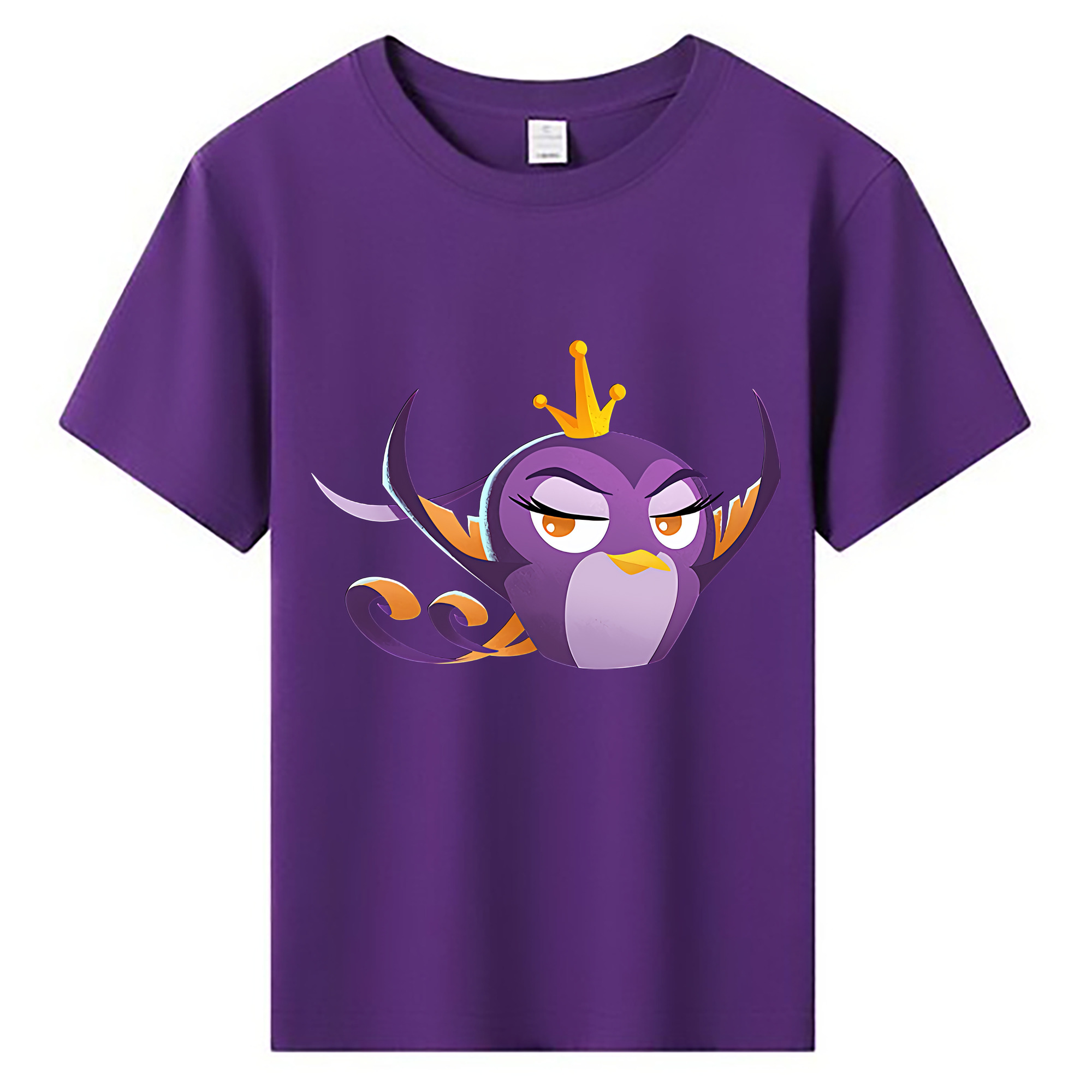 （画像用） Angry Birds アングリーバード 綿100％キッズTシャツ（フロントプリント）