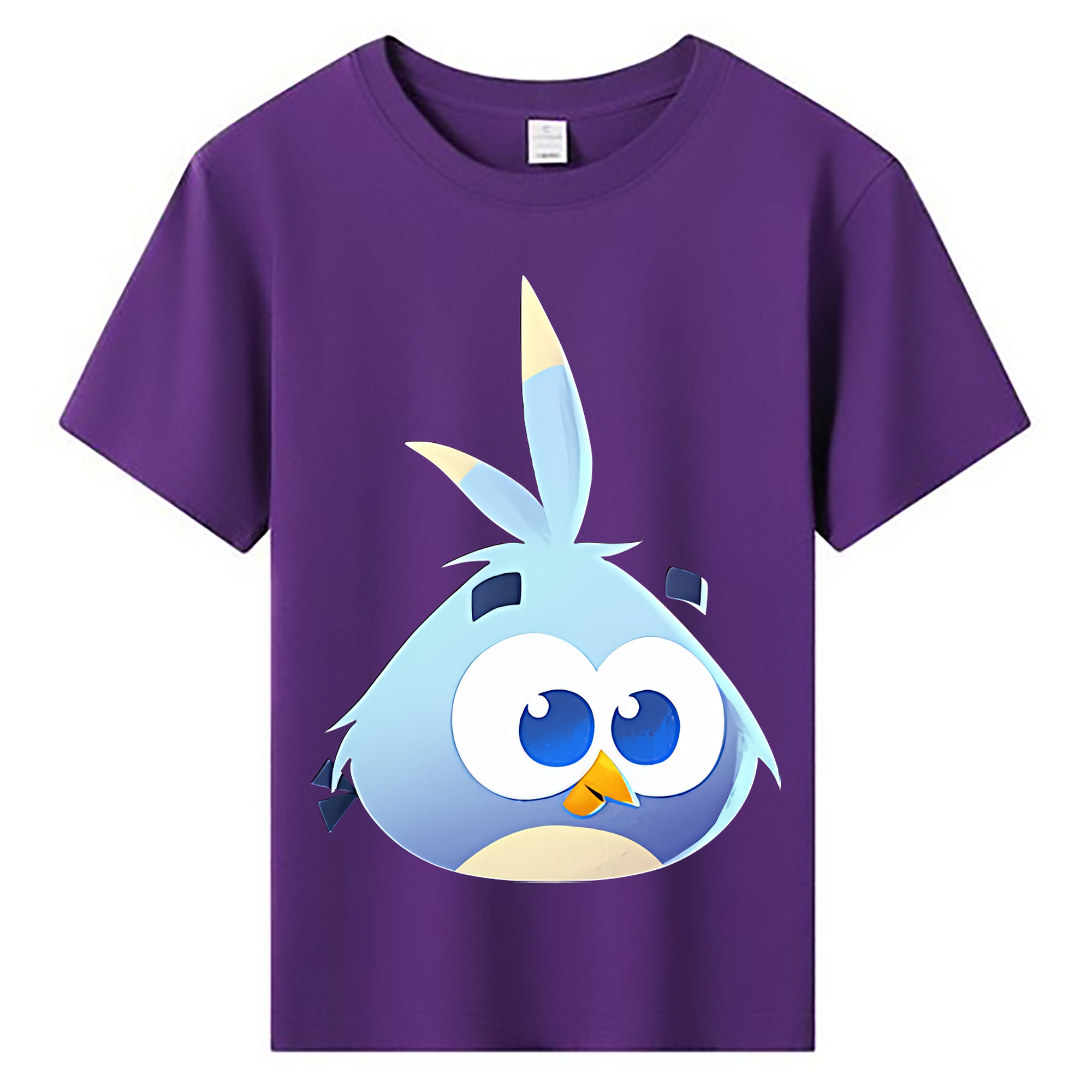 （画像用） Angry Birds アングリーバード 綿100％キッズTシャツ（フロントプリント）