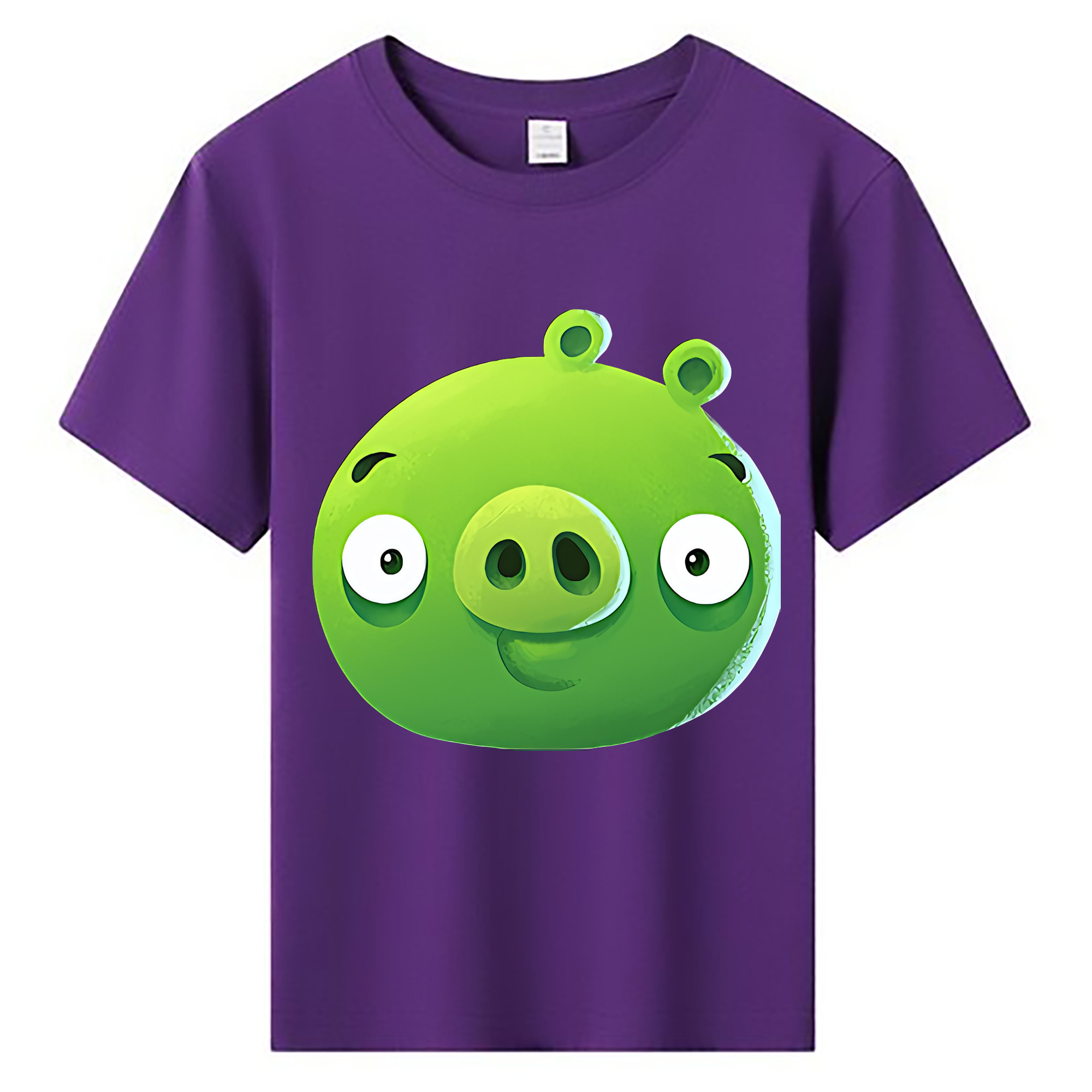 （画像用） Angry Birds アングリーバード 綿100％キッズTシャツ（フロントプリント）