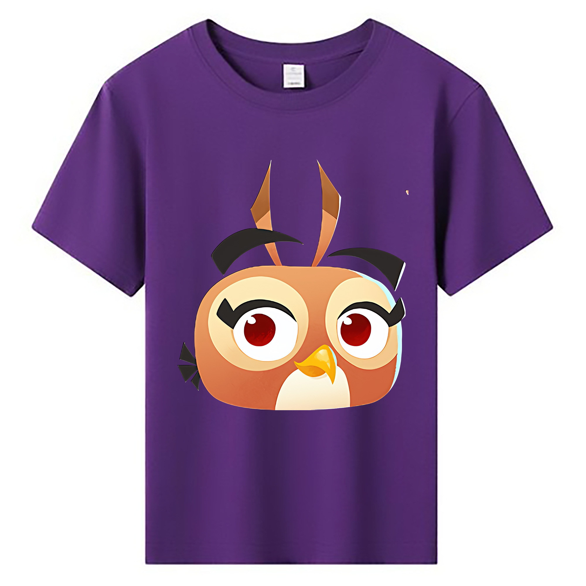 （画像用） Angry Birds アングリーバード 綿100％キッズTシャツ（フロントプリント）
