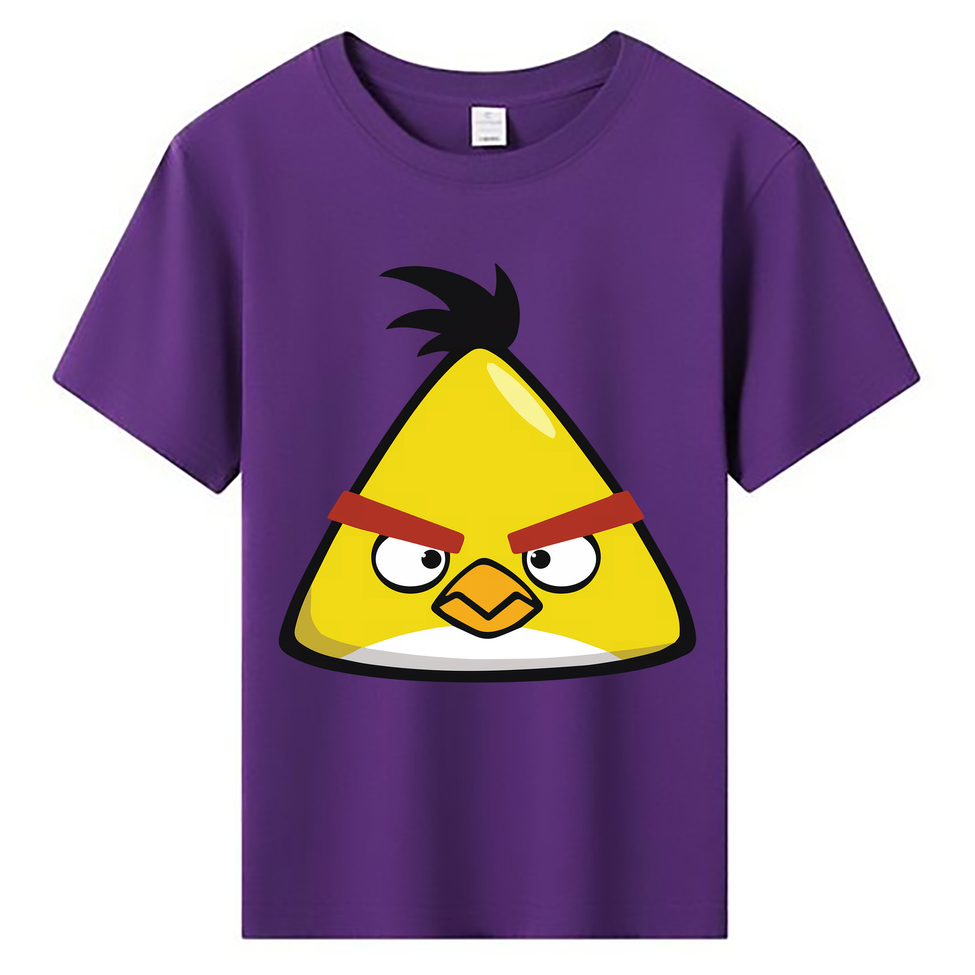 （画像用） Angry Birds アングリーバード 綿100％キッズTシャツ（フロントプリント）