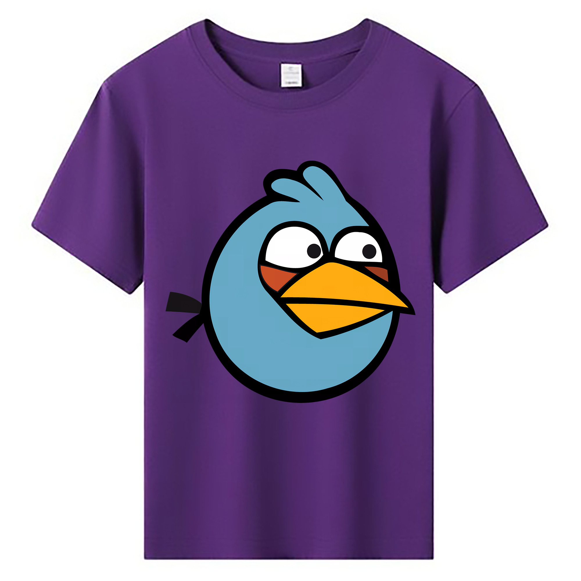 （画像用） Angry Birds アングリーバード 綿100％キッズTシャツ（フロントプリント）