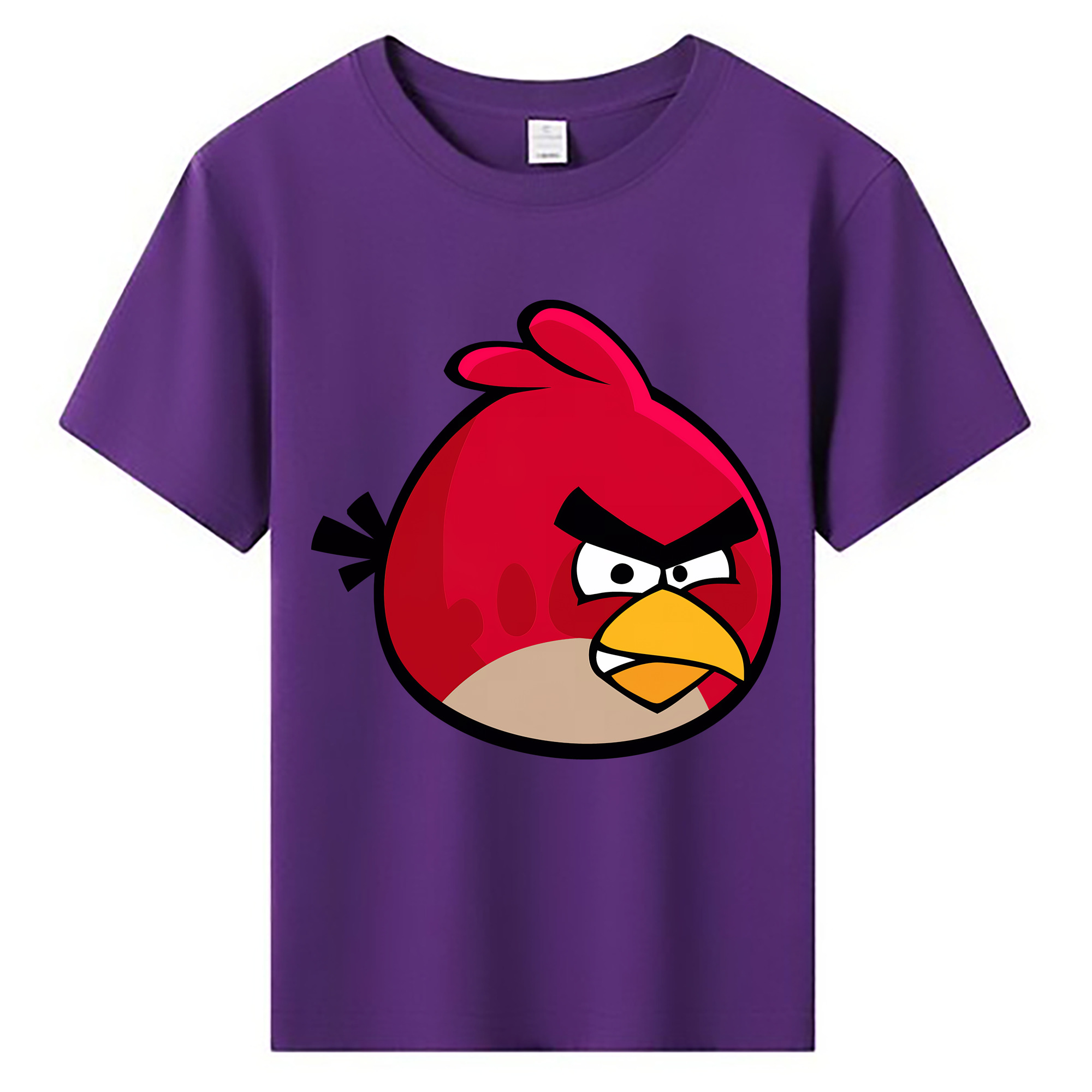（画像用） Angry Birds アングリーバード 綿100％キッズTシャツ（フロントプリント）