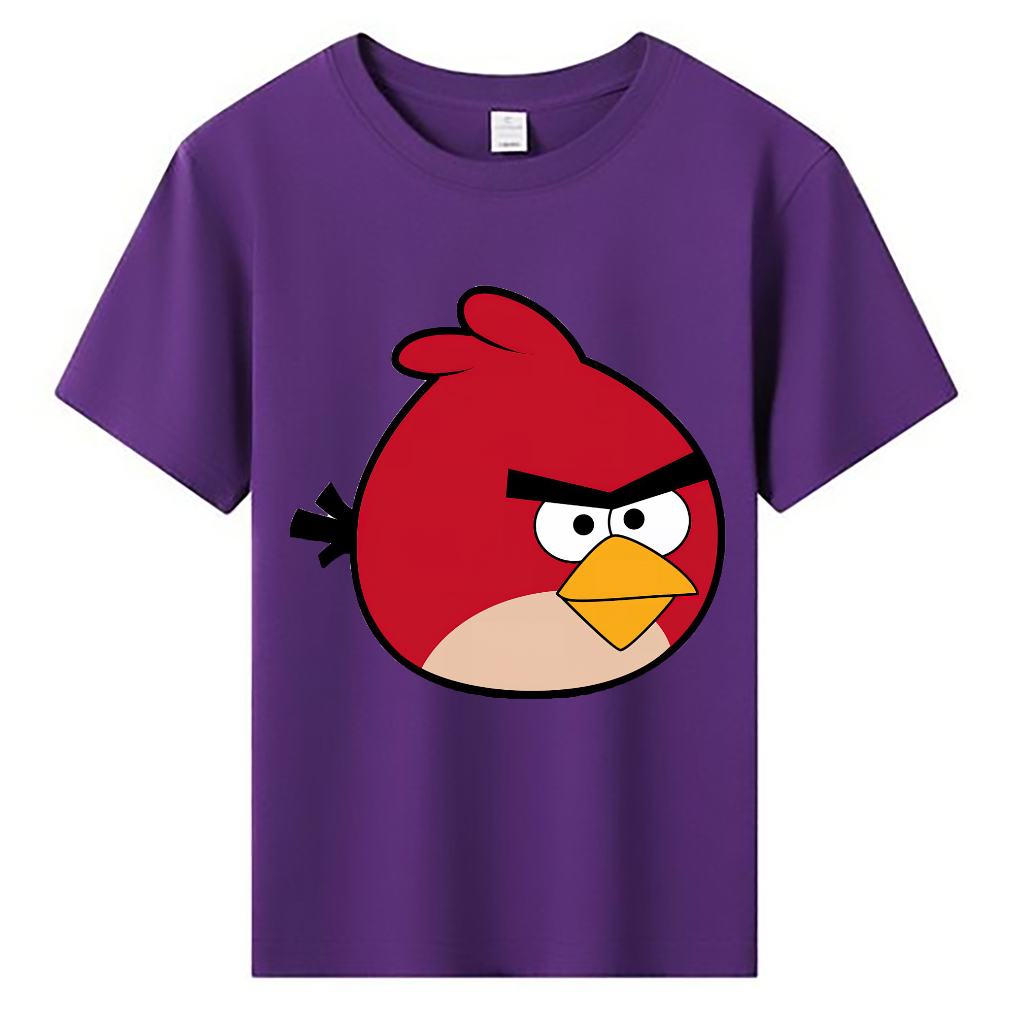 （画像用） Angry Birds アングリーバード 綿100％キッズTシャツ（フロントプリント）