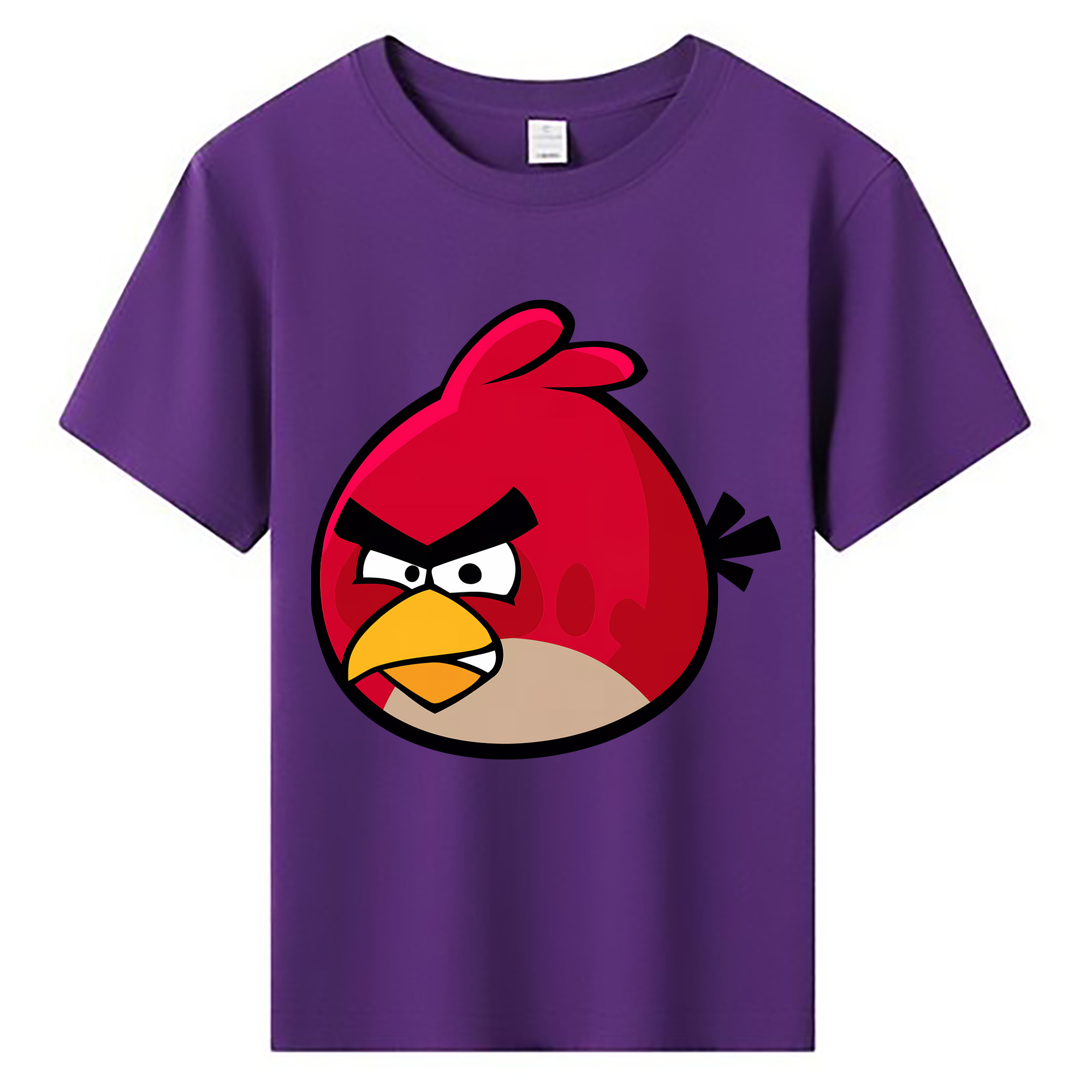 （画像用） Angry Birds アングリーバード 綿100％キッズTシャツ（フロントプリント）