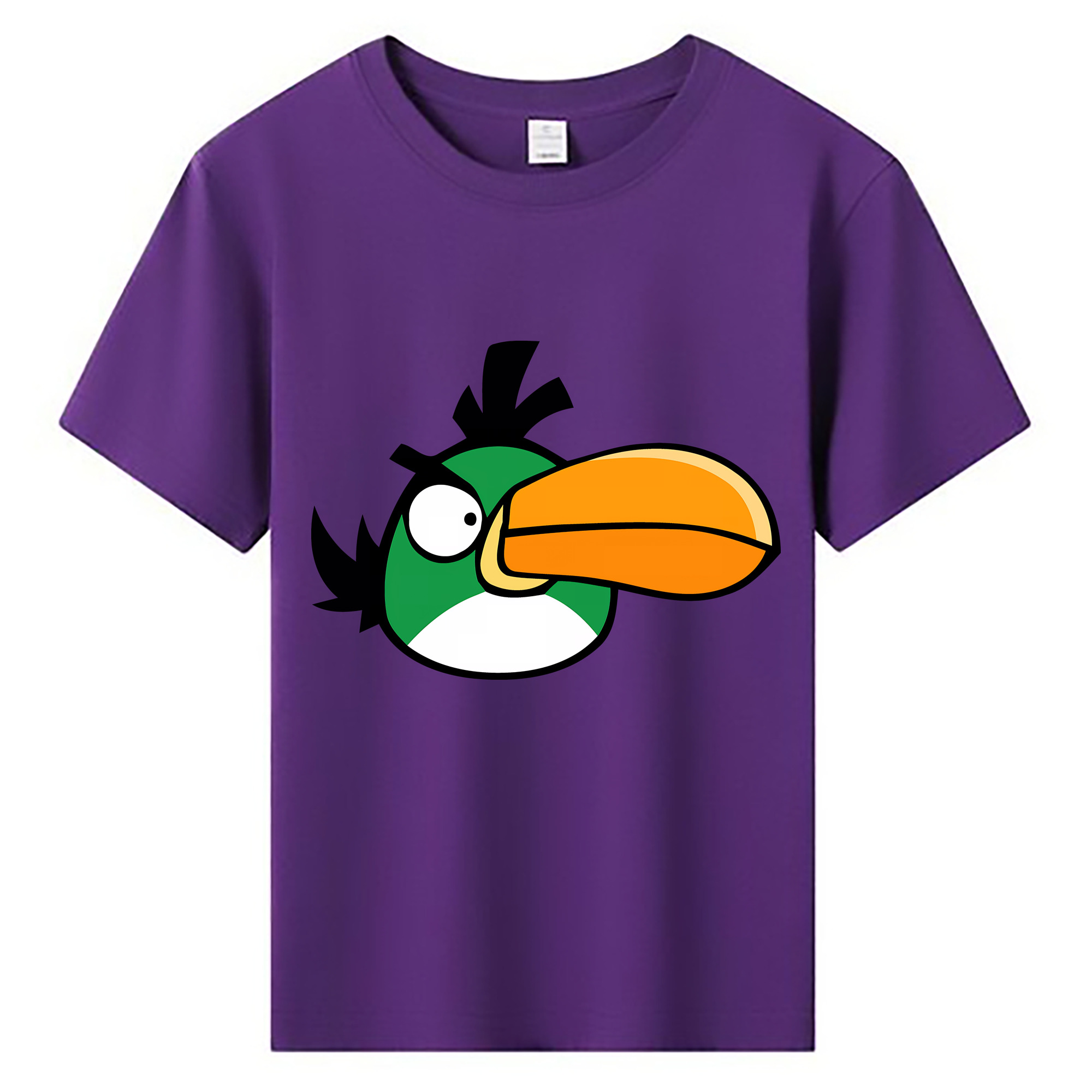 （画像用） Angry Birds アングリーバード 綿100％キッズTシャツ（フロントプリント）