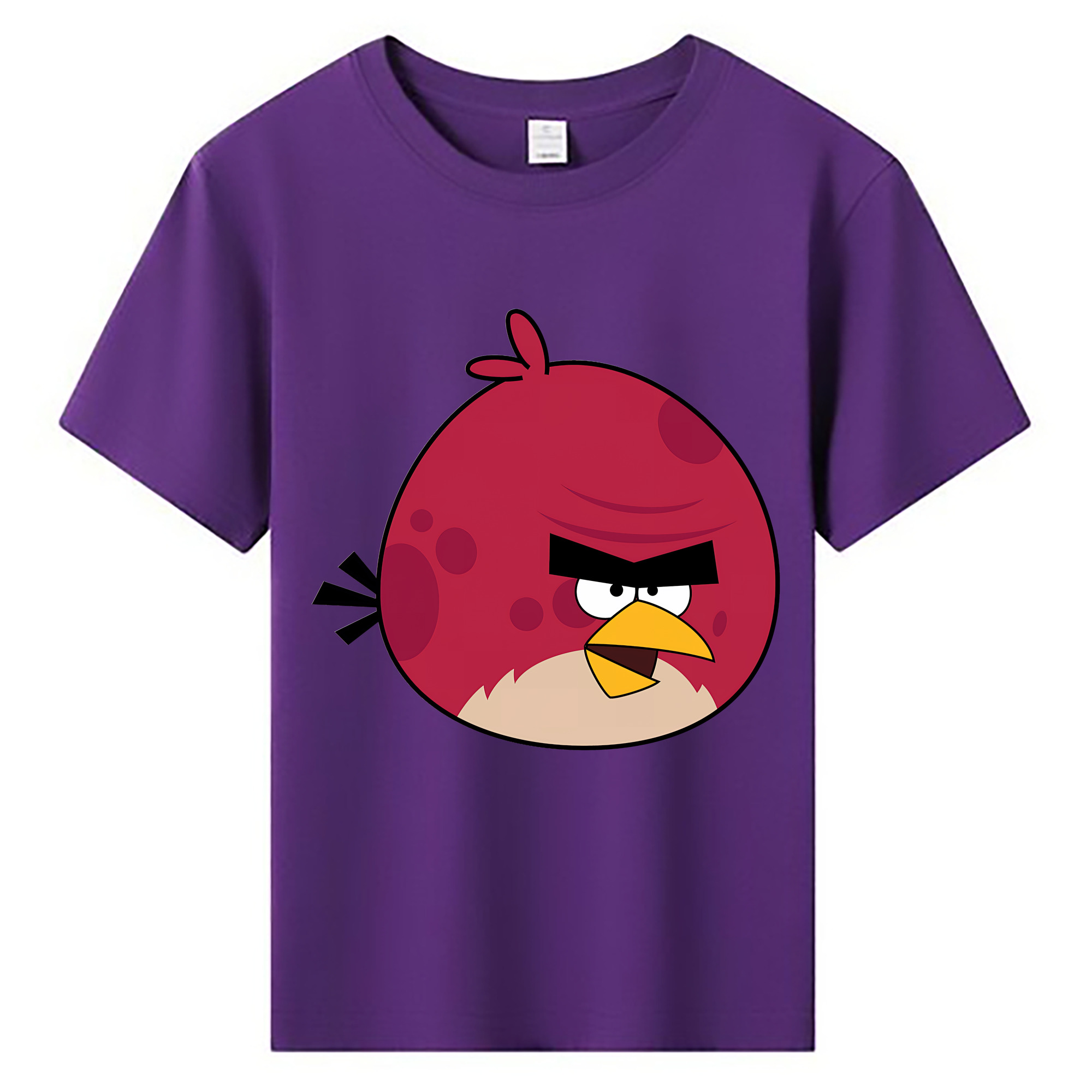 （画像用） Angry Birds アングリーバード 綿100％キッズTシャツ（フロントプリント）