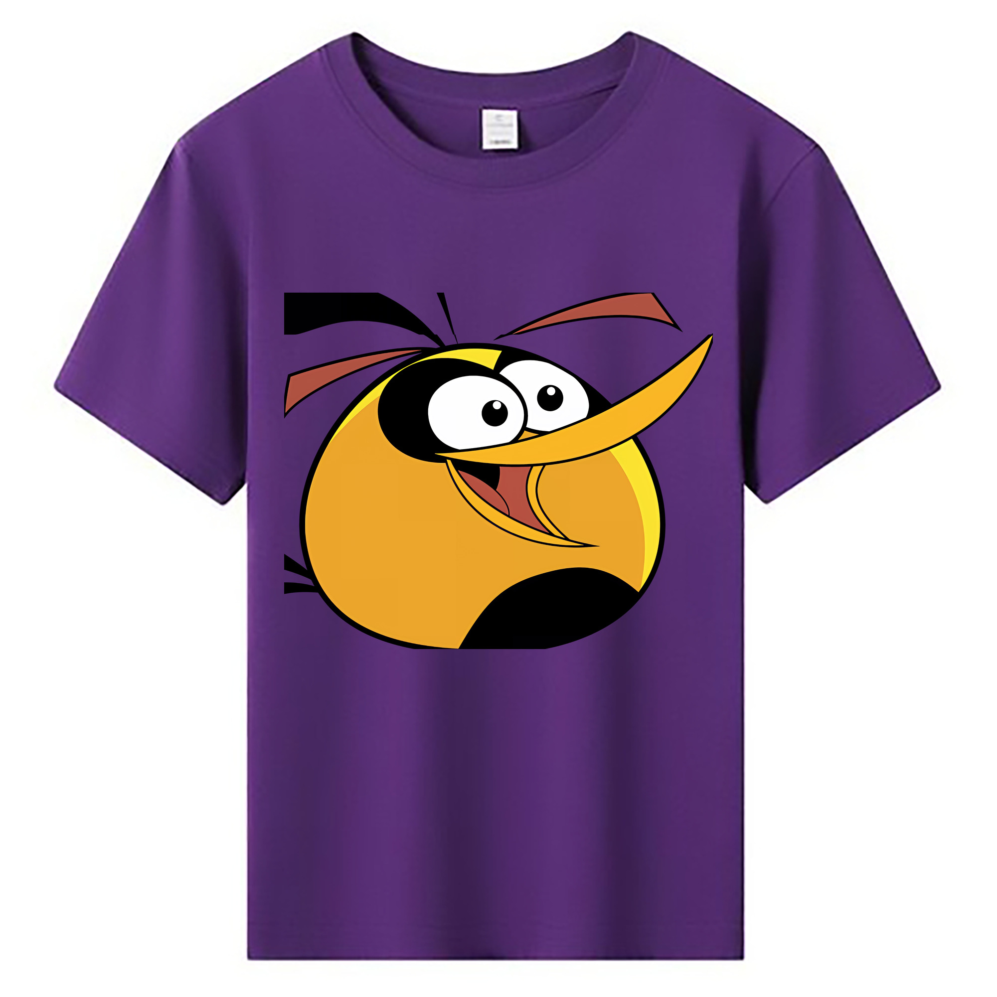 （画像用） Angry Birds アングリーバード 綿100％キッズTシャツ（フロントプリント）