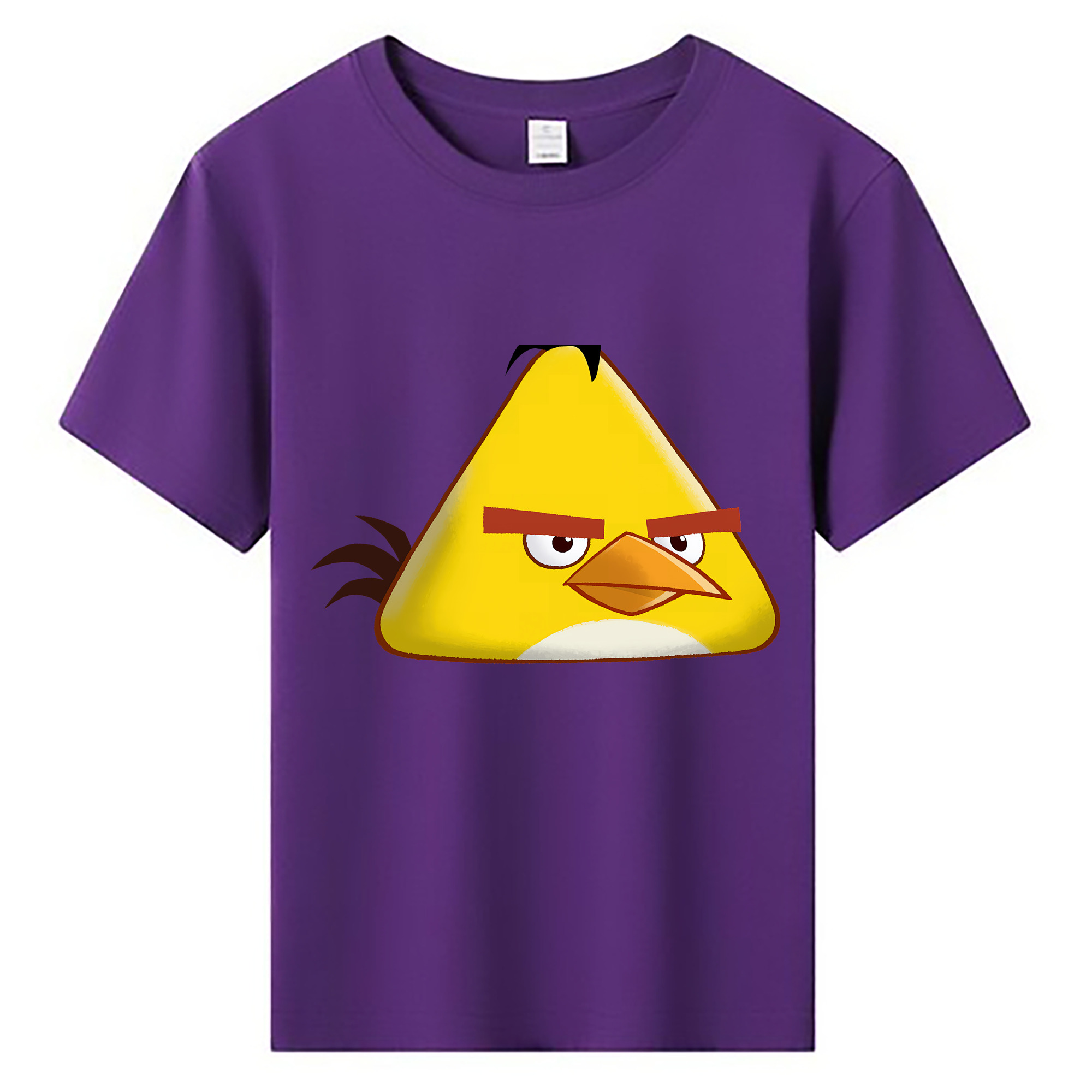（画像用） Angry Birds アングリーバード 綿100％キッズTシャツ（フロントプリント）