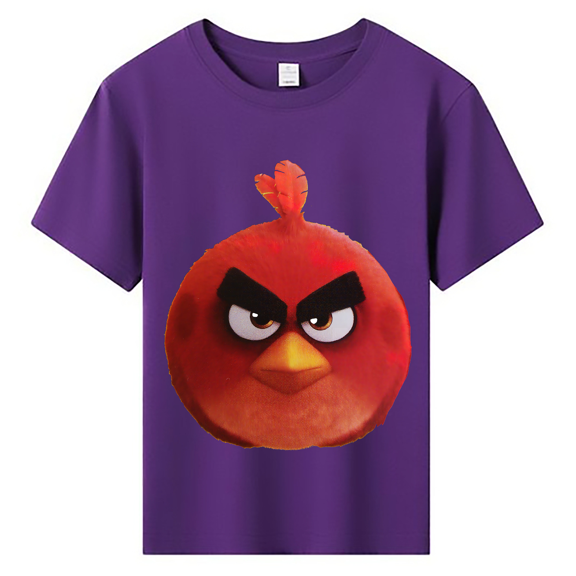 （画像用） Angry Birds アングリーバード 綿100％キッズTシャツ（フロントプリント）