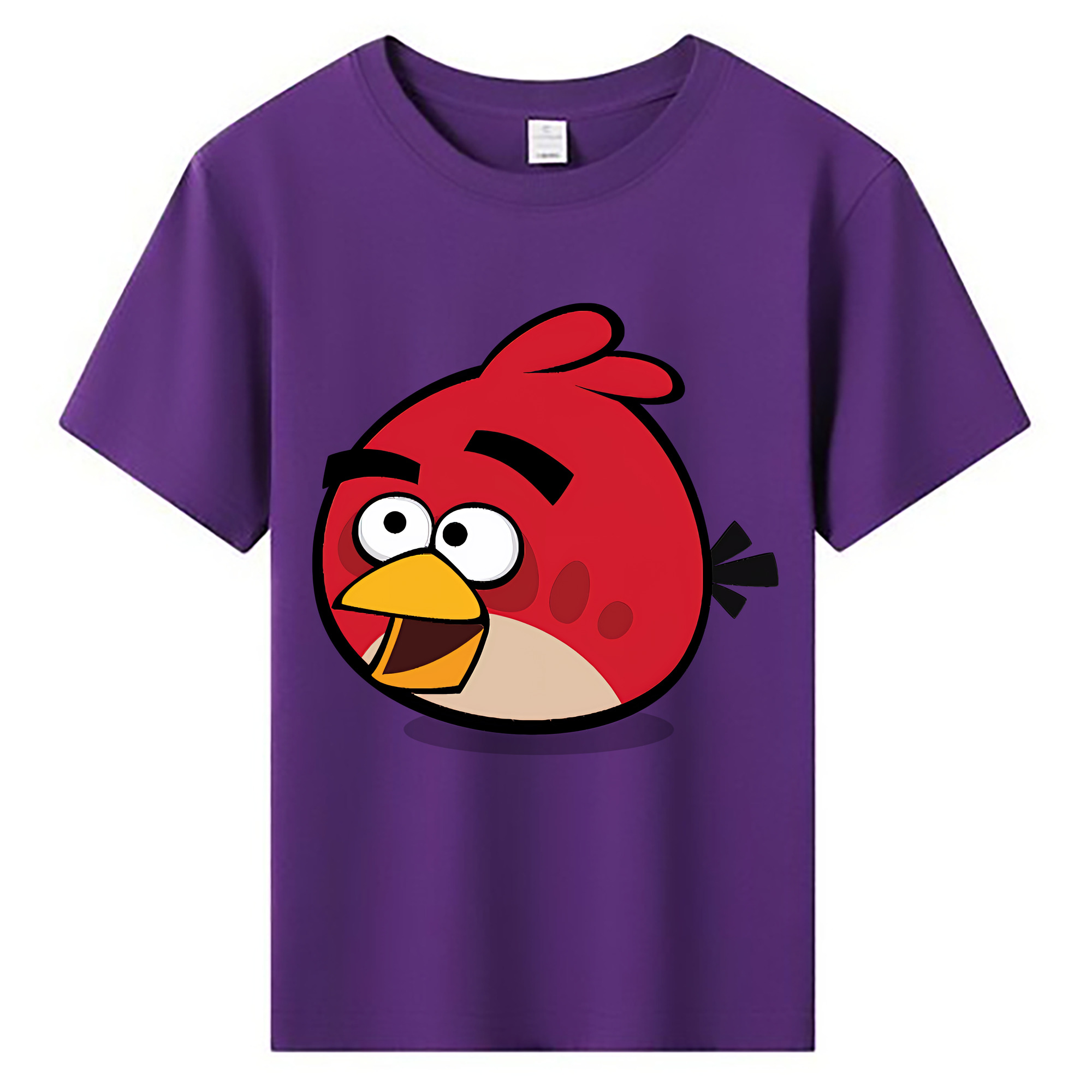 （画像用） Angry Birds アングリーバード 綿100％キッズTシャツ（フロントプリント）