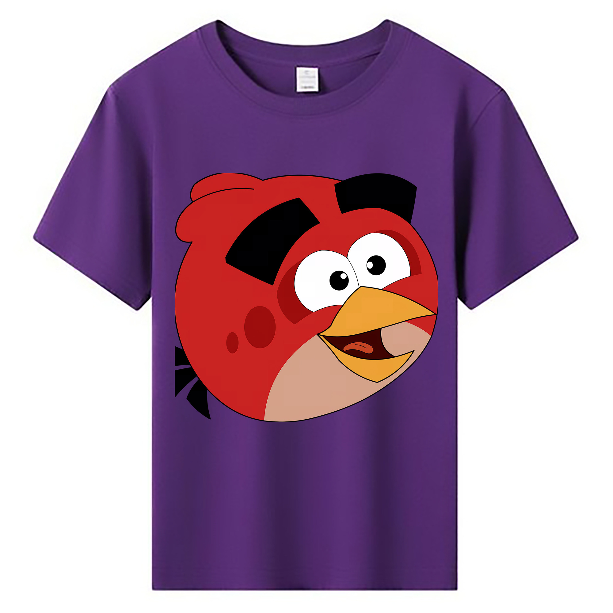 （画像用） Angry Birds アングリーバード 綿100％キッズTシャツ（フロントプリント）