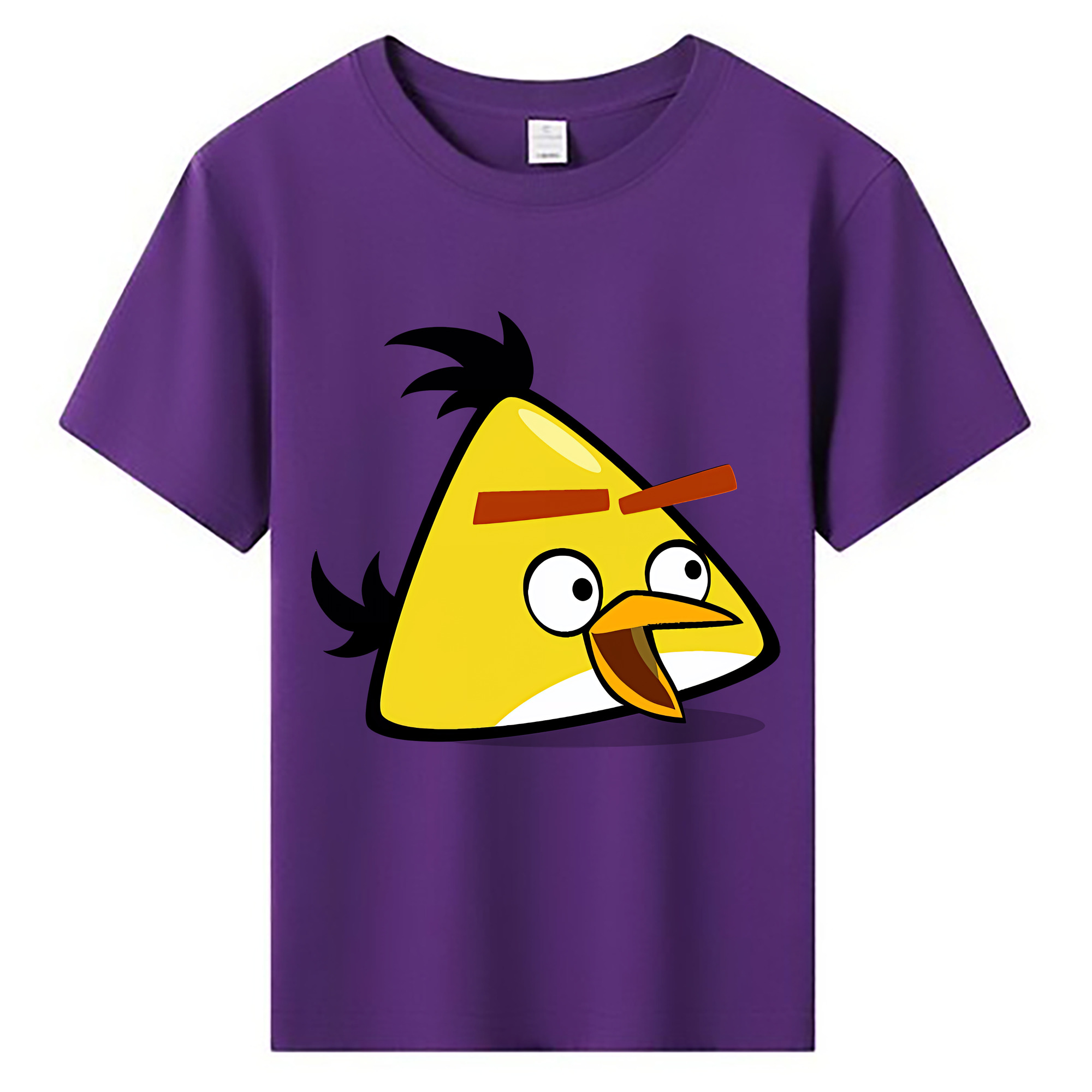 （画像用） Angry Birds アングリーバード 綿100％キッズTシャツ（フロントプリント）