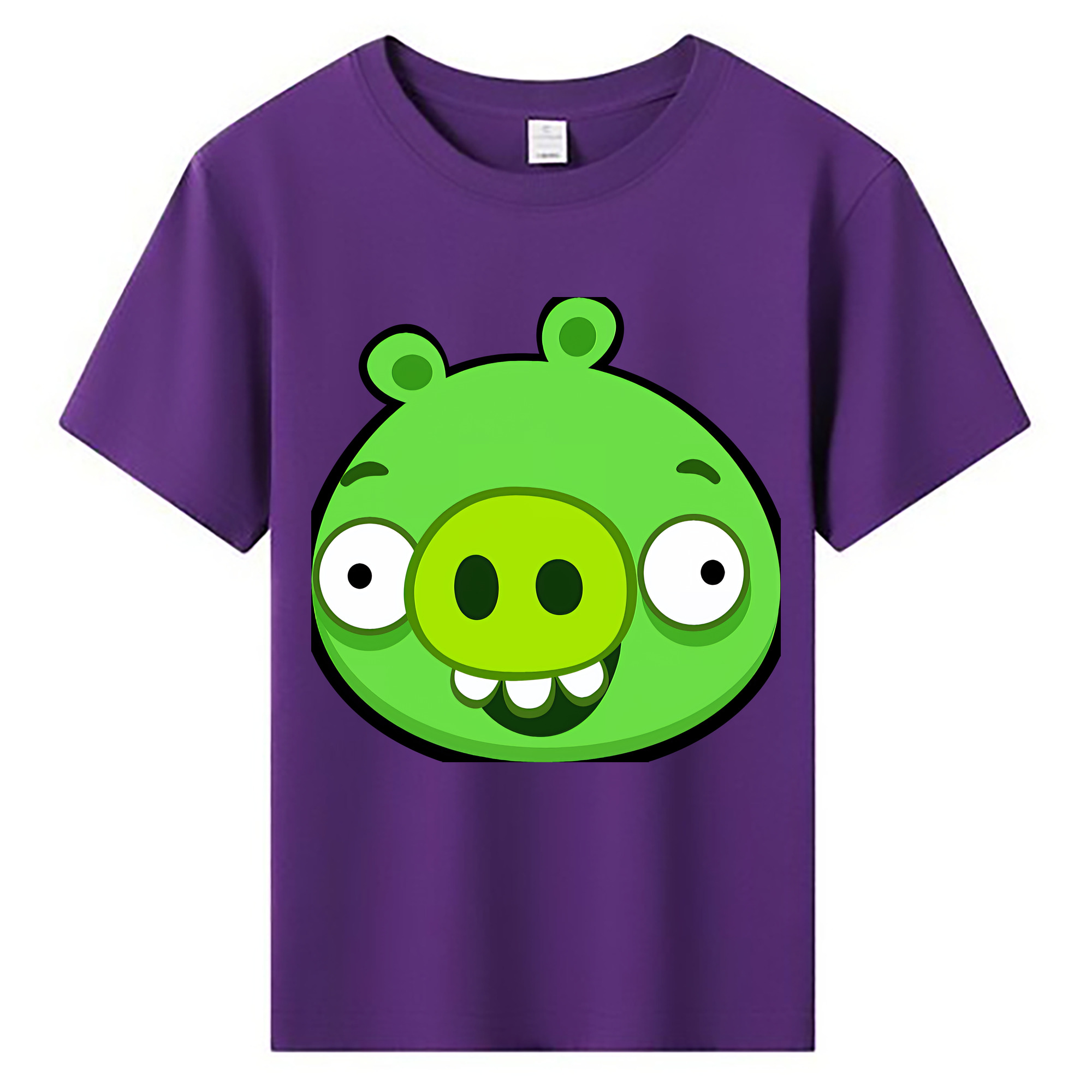 （画像用） Angry Birds アングリーバード 綿100％キッズTシャツ（フロントプリント）