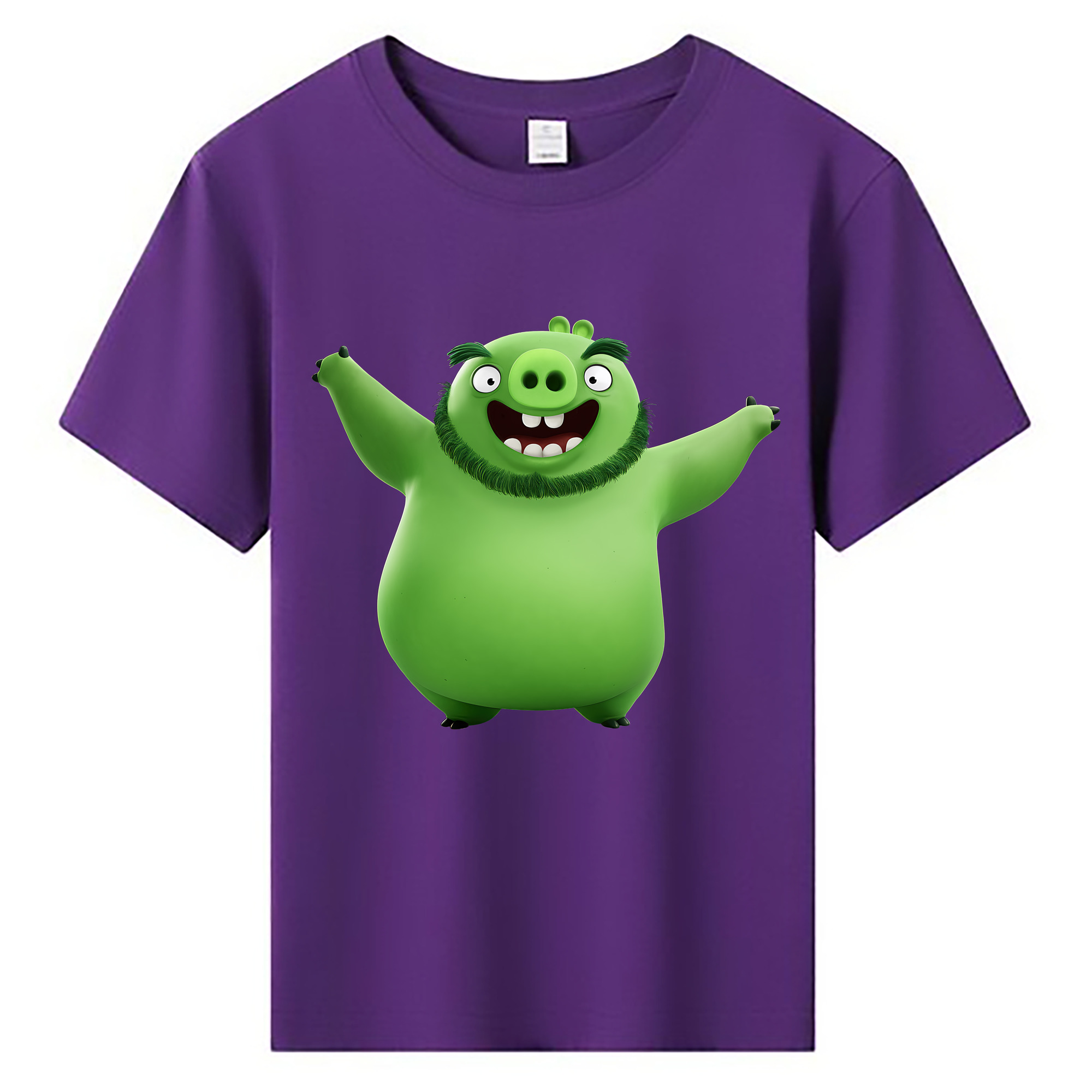 （画像用） Angry Birds アングリーバード 綿100％キッズTシャツ（フロントプリント）