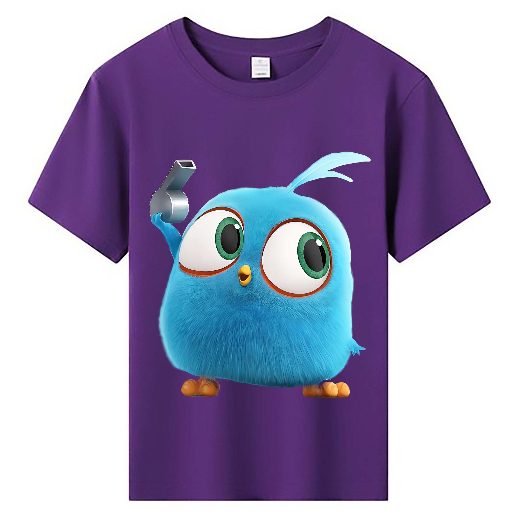 （画像用） Angry Birds アングリーバード 綿100％キッズTシャツ（フロントプリント）