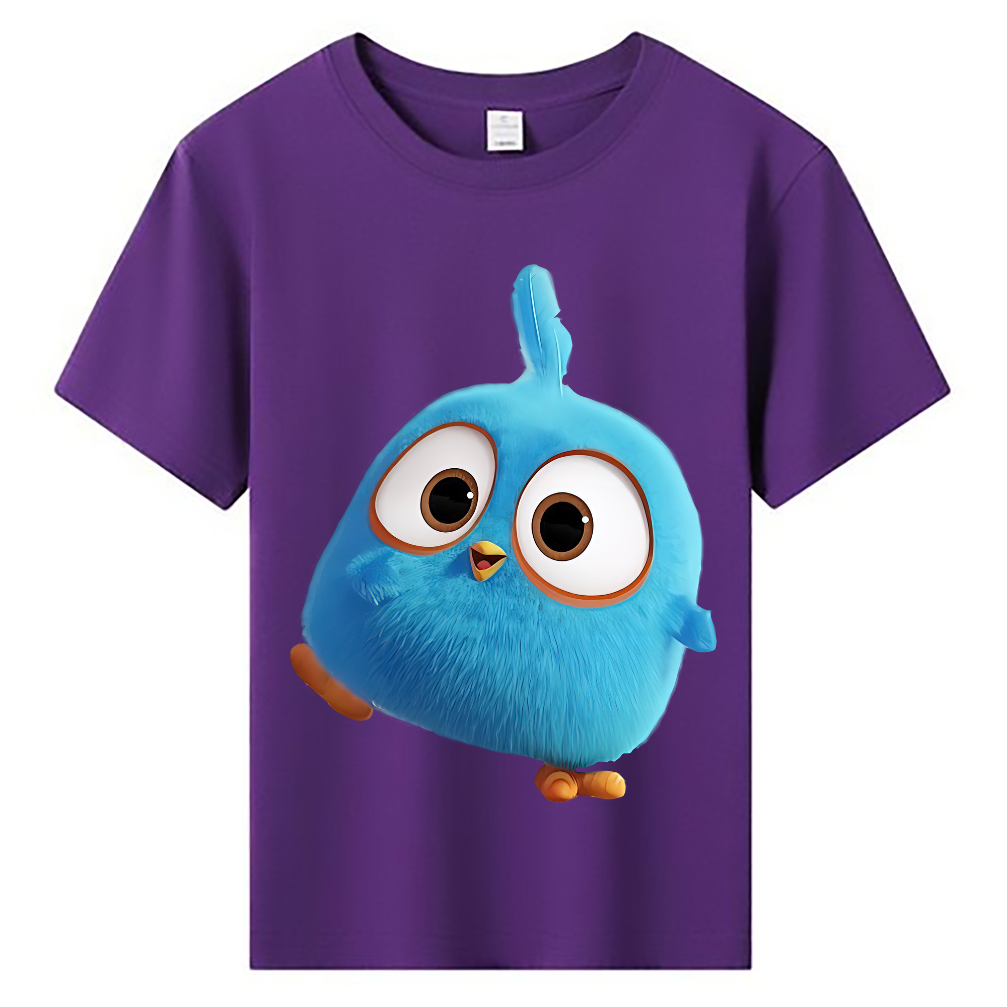 （画像用） Angry Birds アングリーバード 綿100％キッズTシャツ（フロントプリント）