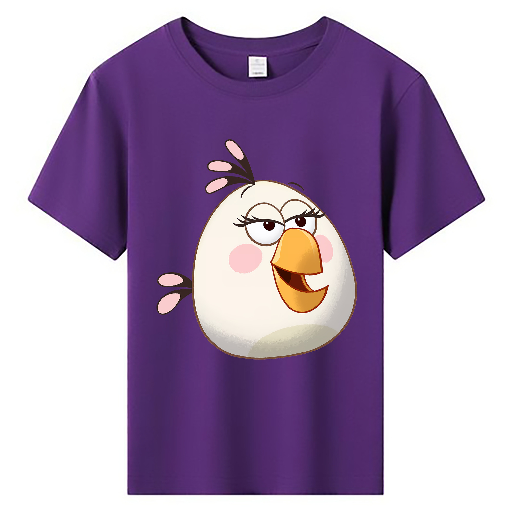 （画像用） Angry Birds アングリーバード 綿100％キッズTシャツ（フロントプリント）