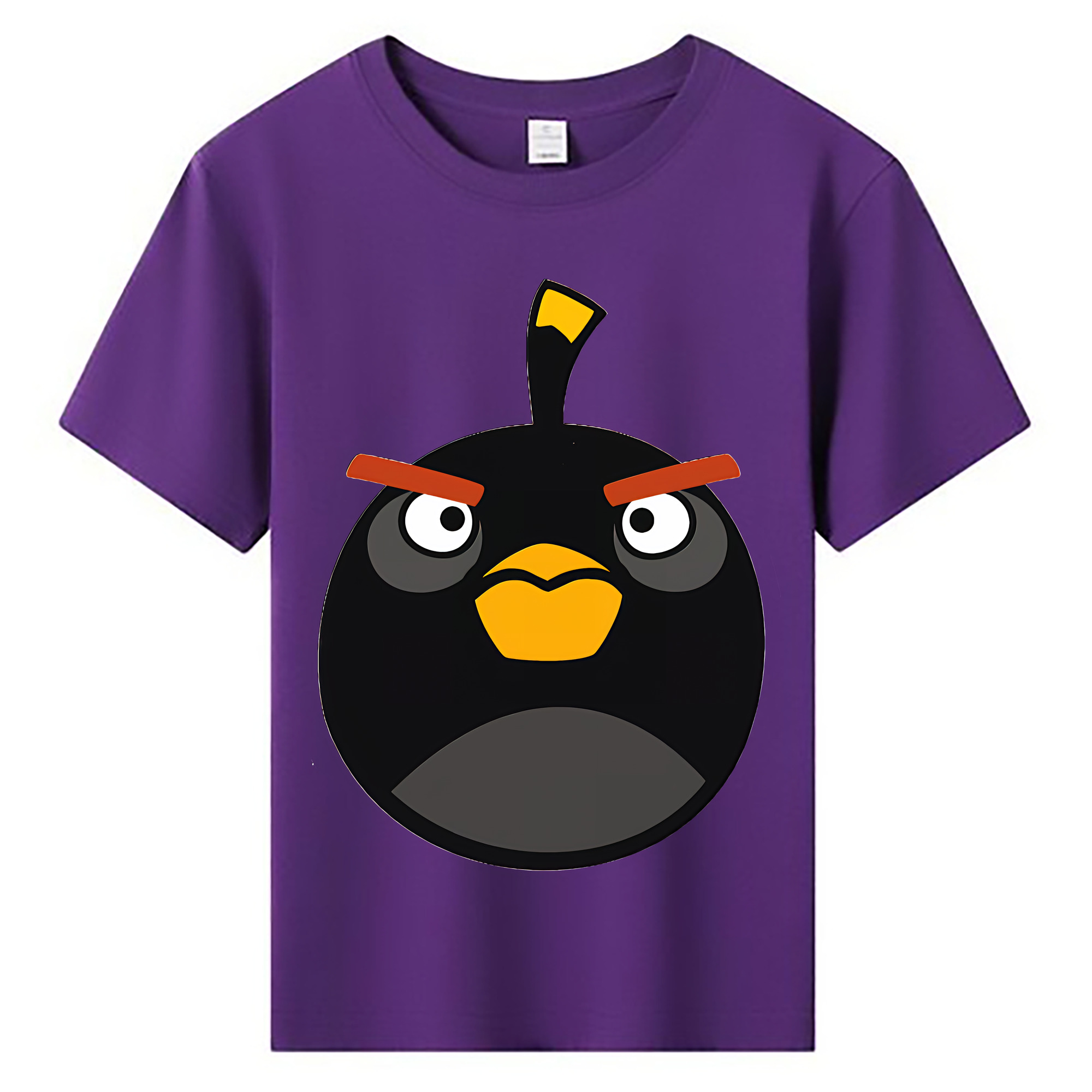 （画像用） Angry Birds アングリーバード 綿100％キッズTシャツ（フロントプリント）