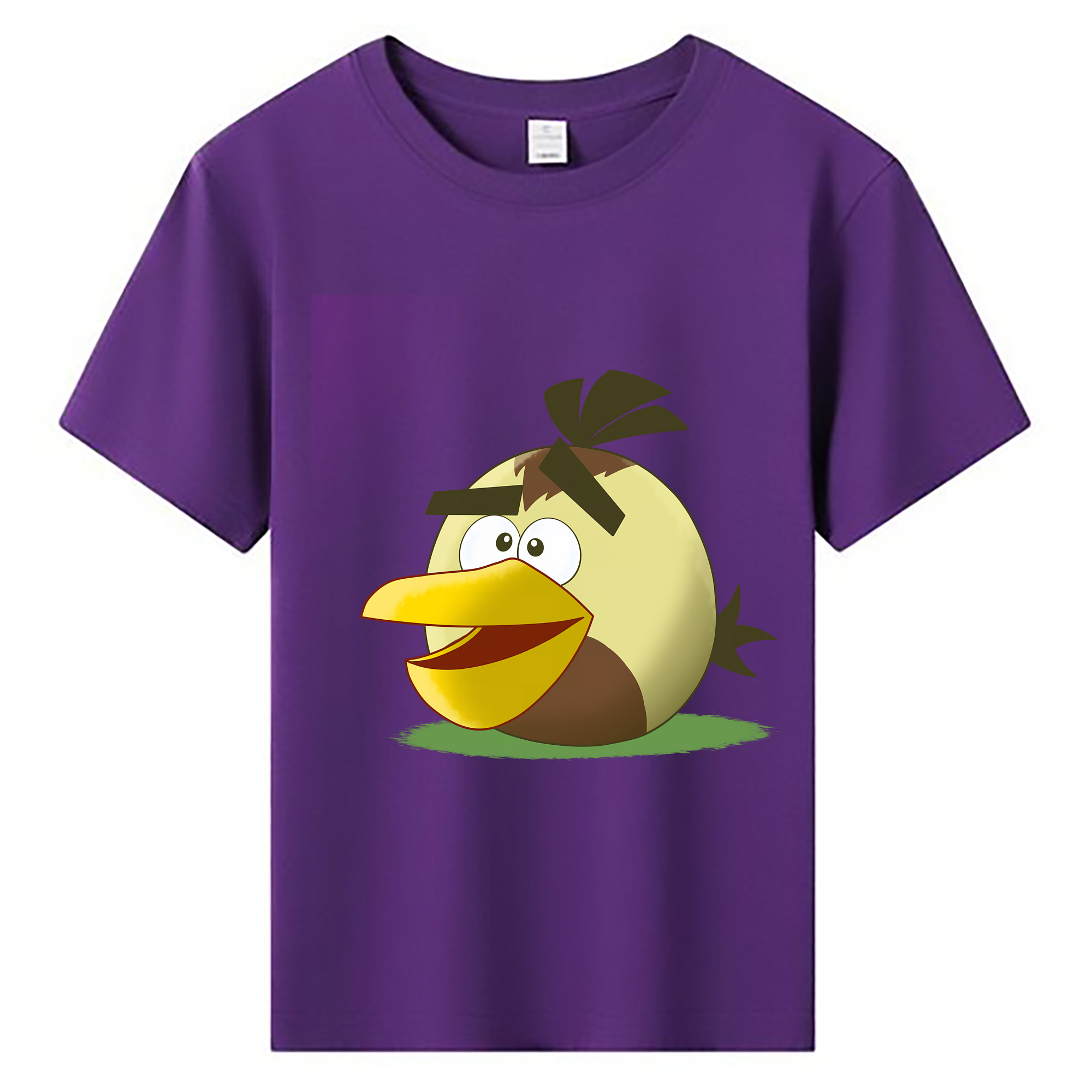 （画像用） Angry Birds アングリーバード 綿100％キッズTシャツ（フロントプリント）
