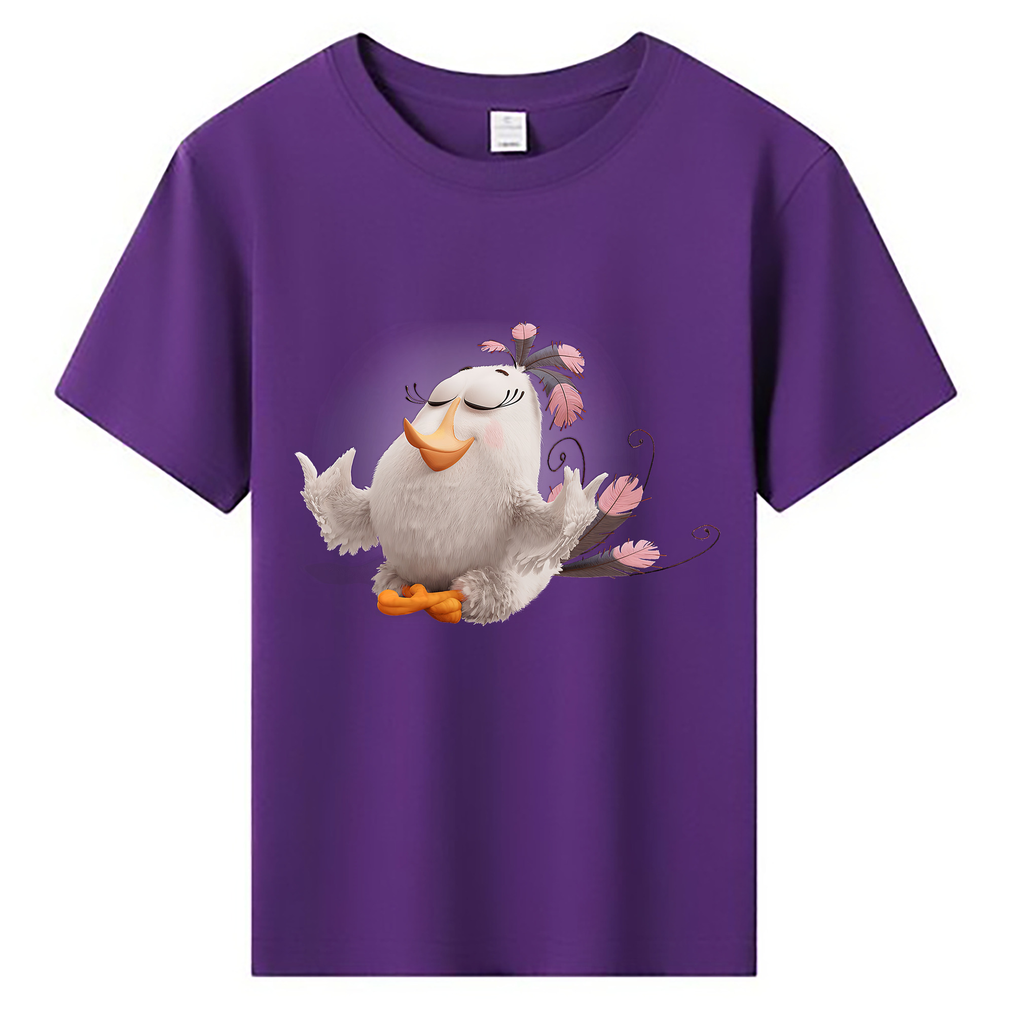 （画像用） Angry Birds アングリーバード 綿100％キッズTシャツ（フロントプリント）