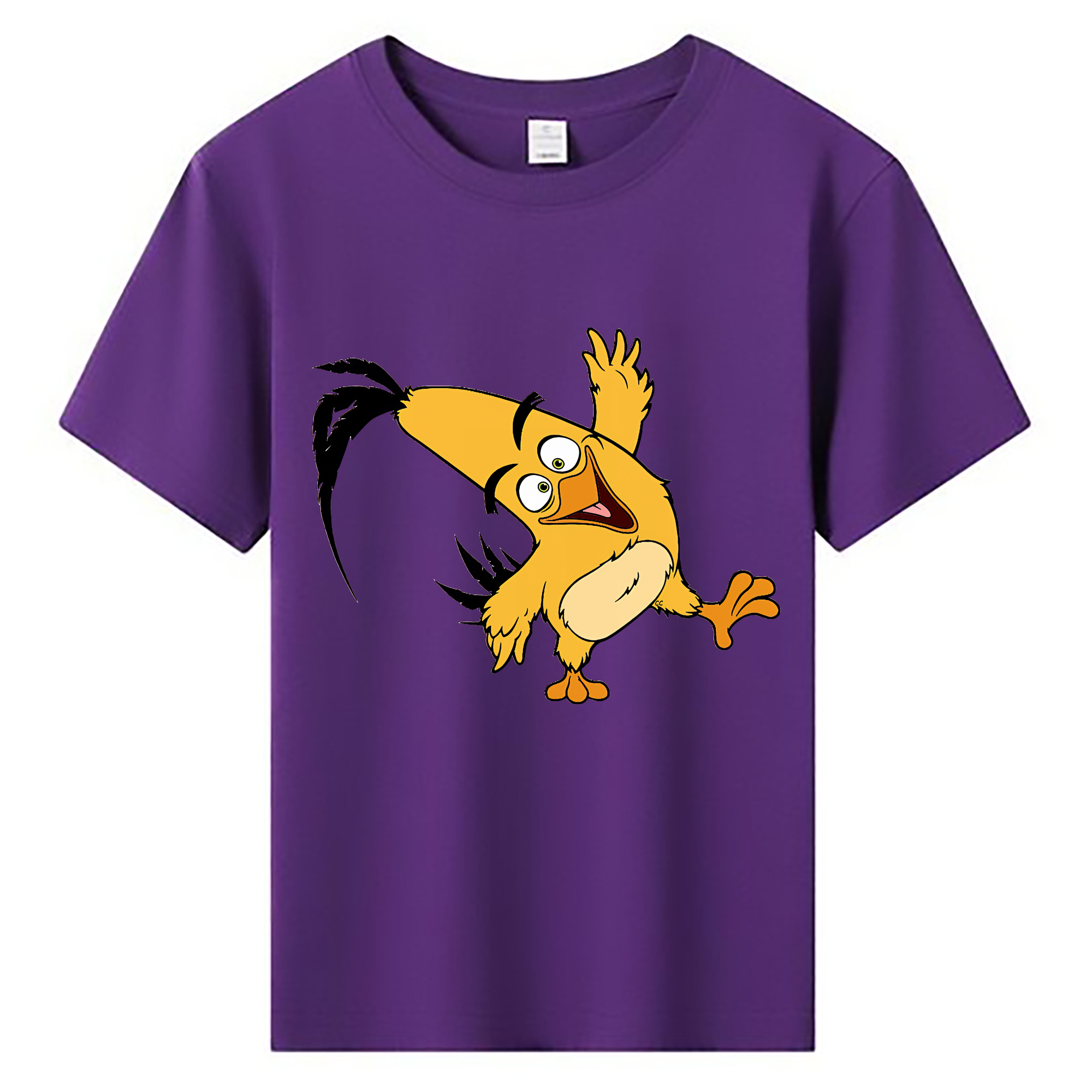 （画像用） Angry Birds アングリーバード 綿100％キッズTシャツ（フロントプリント）