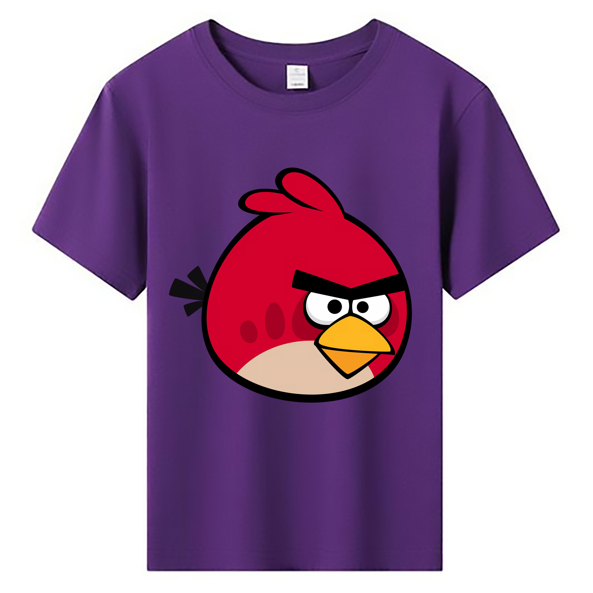 （画像用） Angry Birds アングリーバード 綿100％キッズTシャツ（フロントプリント）