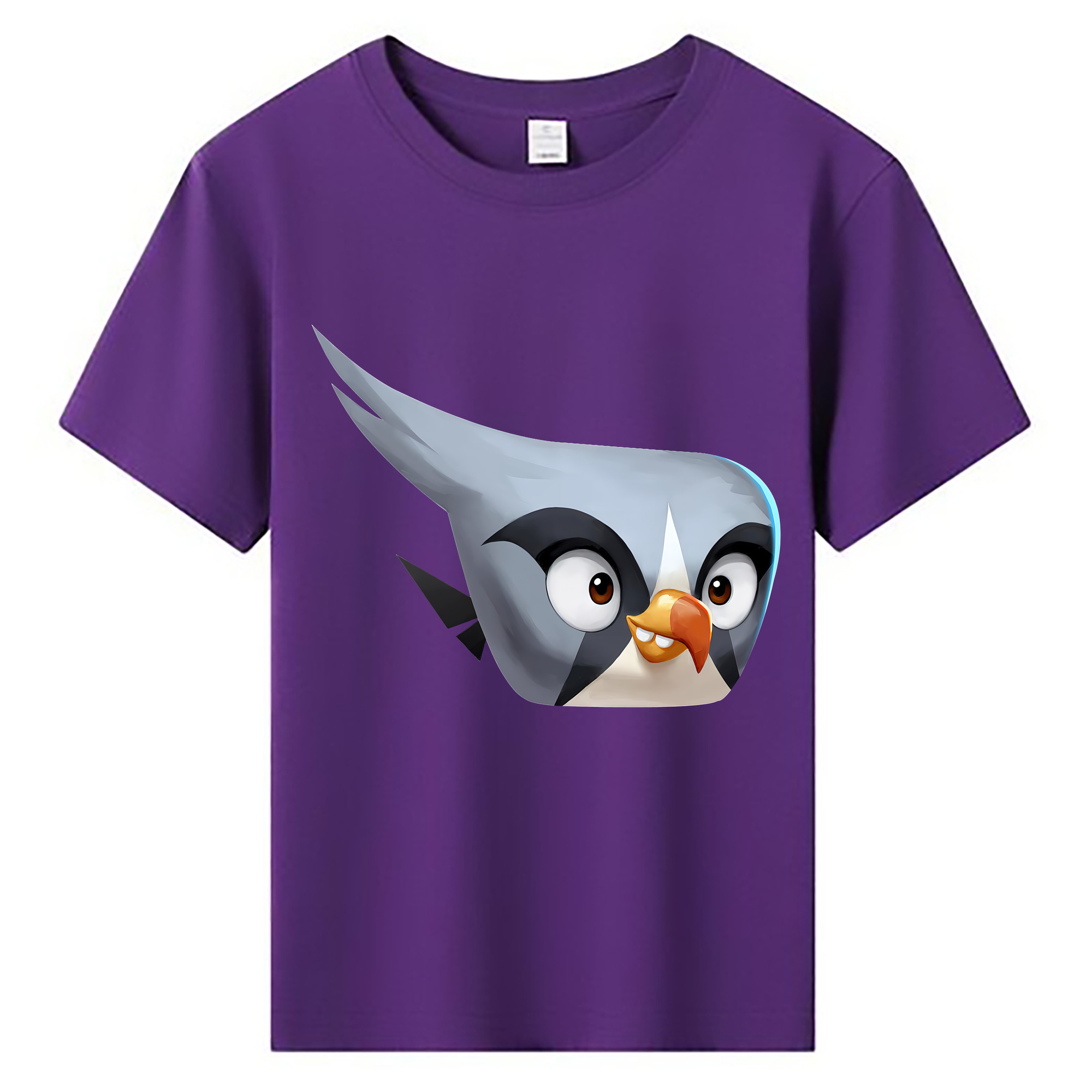 （画像用） Angry Birds アングリーバード 綿100％キッズTシャツ（フロントプリント）