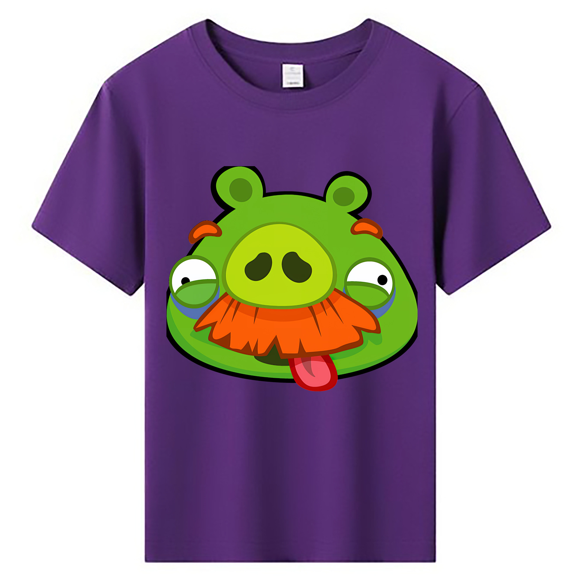 （画像用） Angry Birds アングリーバード 綿100％キッズTシャツ（フロントプリント）
