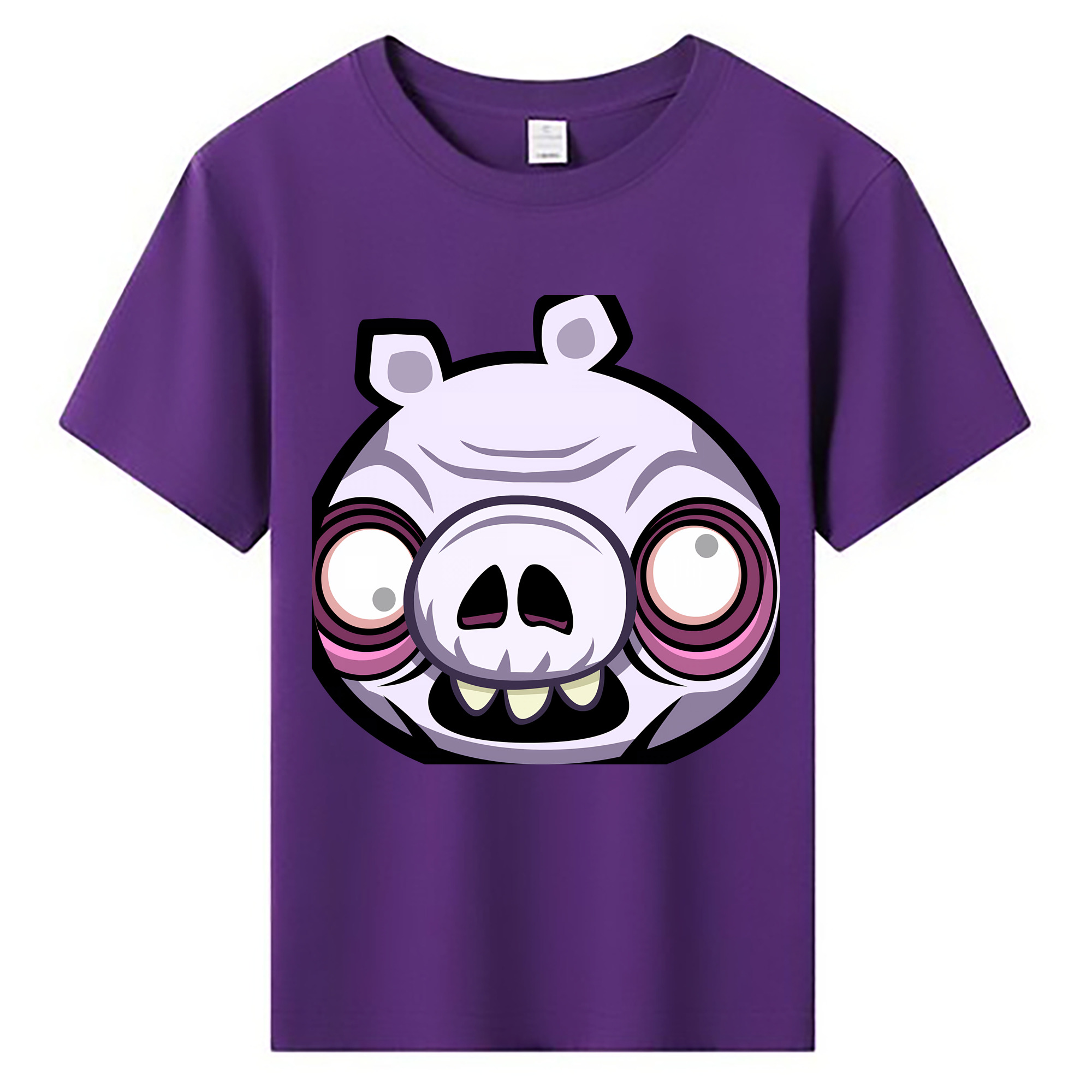 （画像用） Angry Birds アングリーバード 綿100％キッズTシャツ（フロントプリント）
