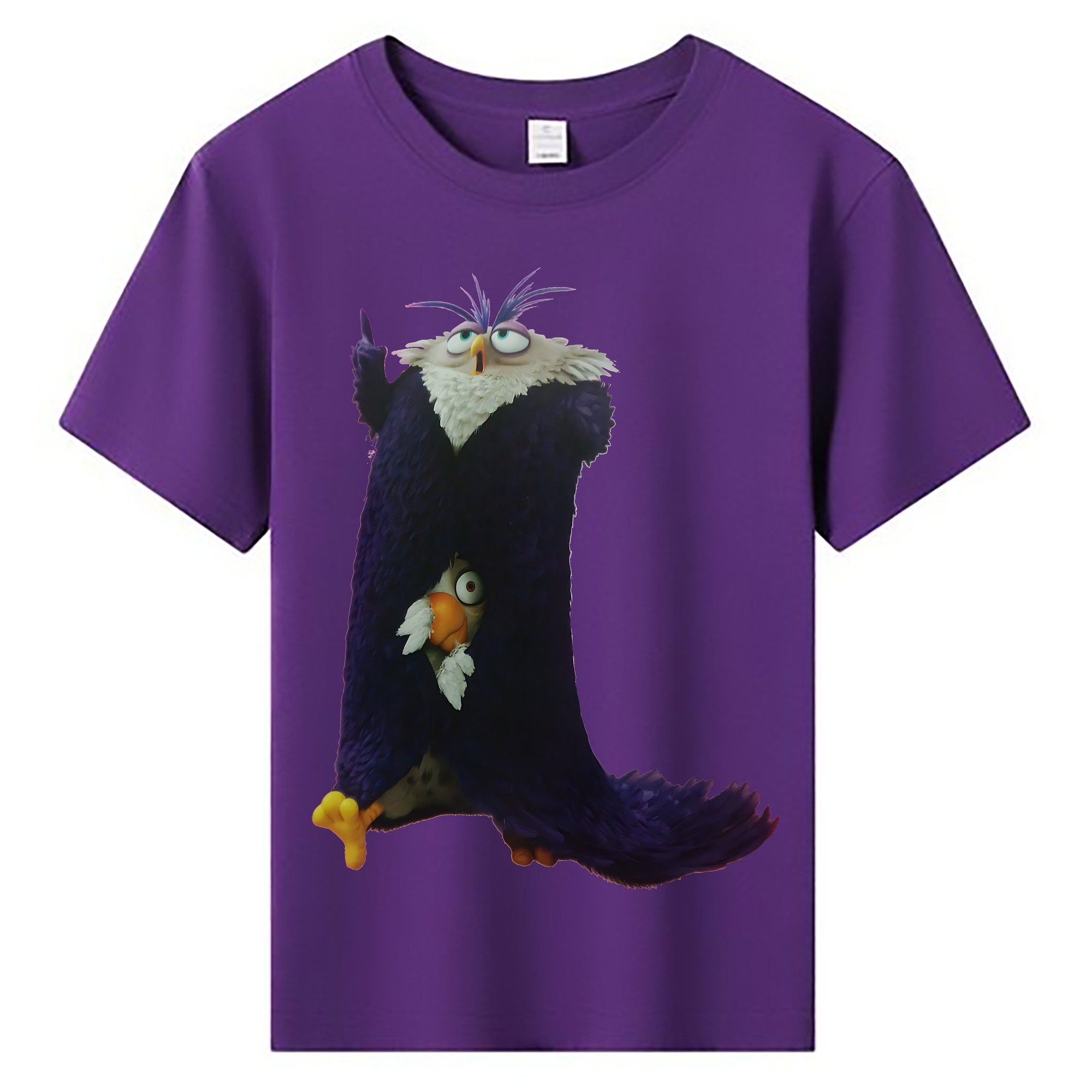 （画像用） Angry Birds アングリーバード 綿100％キッズTシャツ（フロントプリント）