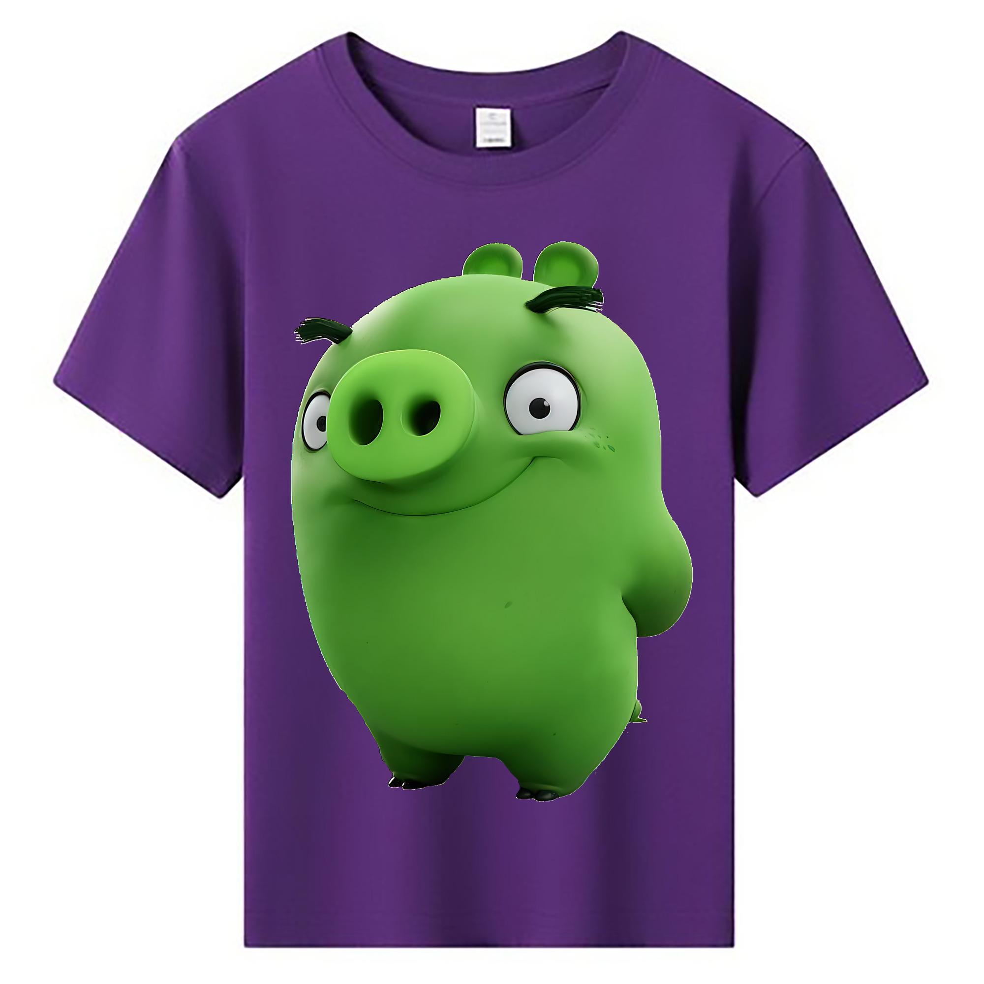 （画像用） Angry Birds アングリーバード 綿100％キッズTシャツ（フロントプリント）