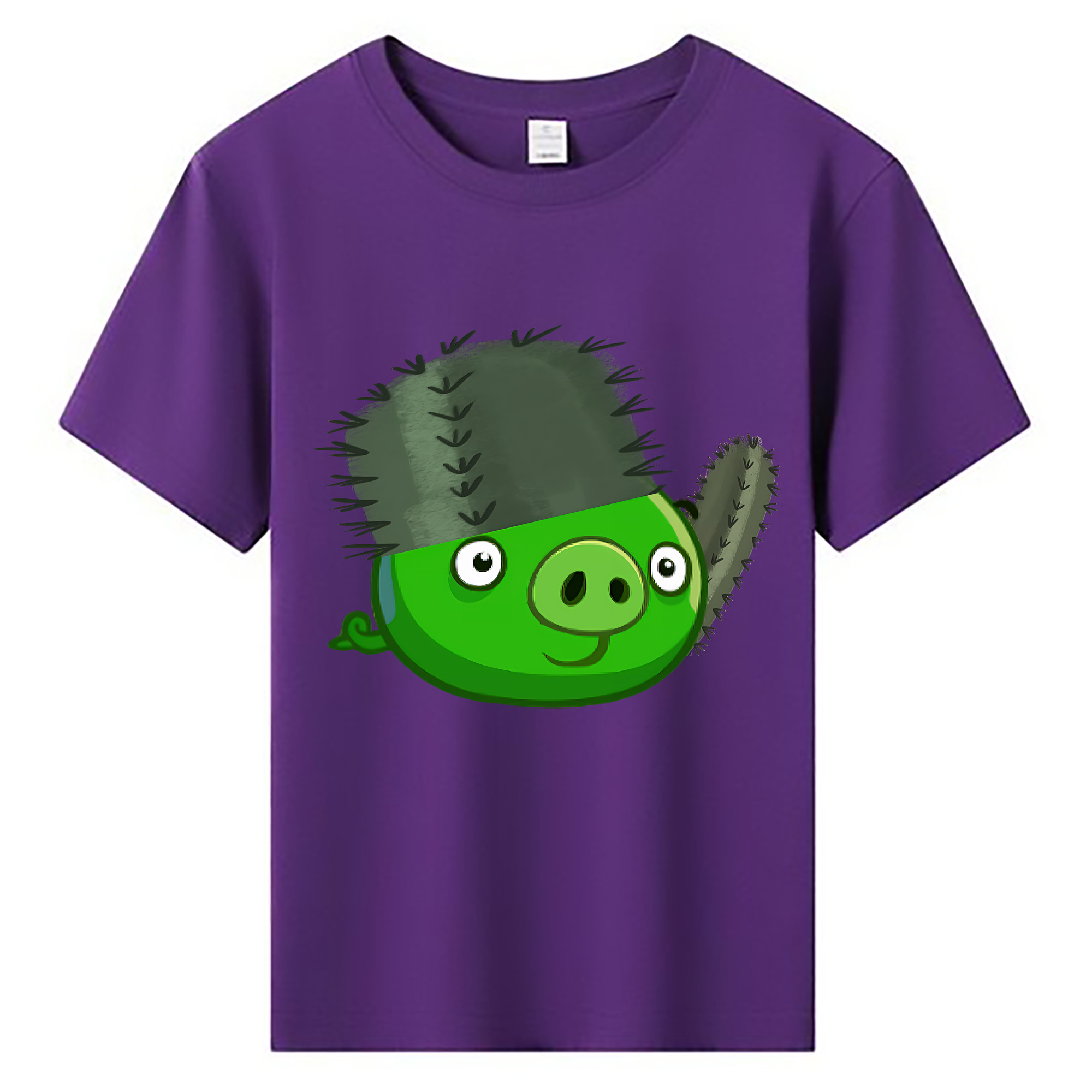 （画像用） Angry Birds アングリーバード 綿100％キッズTシャツ（フロントプリント）