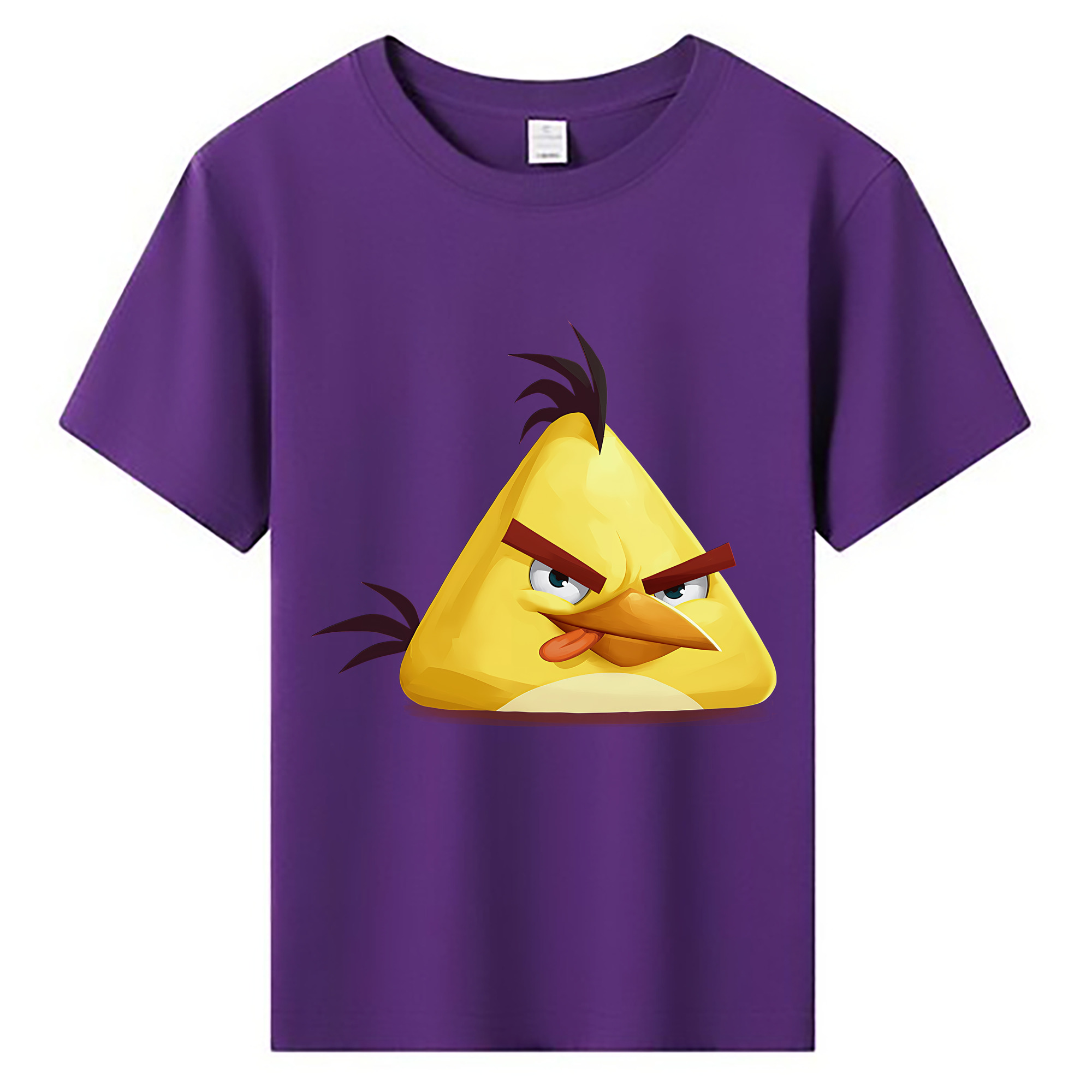 （画像用） Angry Birds アングリーバード 綿100％キッズTシャツ（フロントプリント）