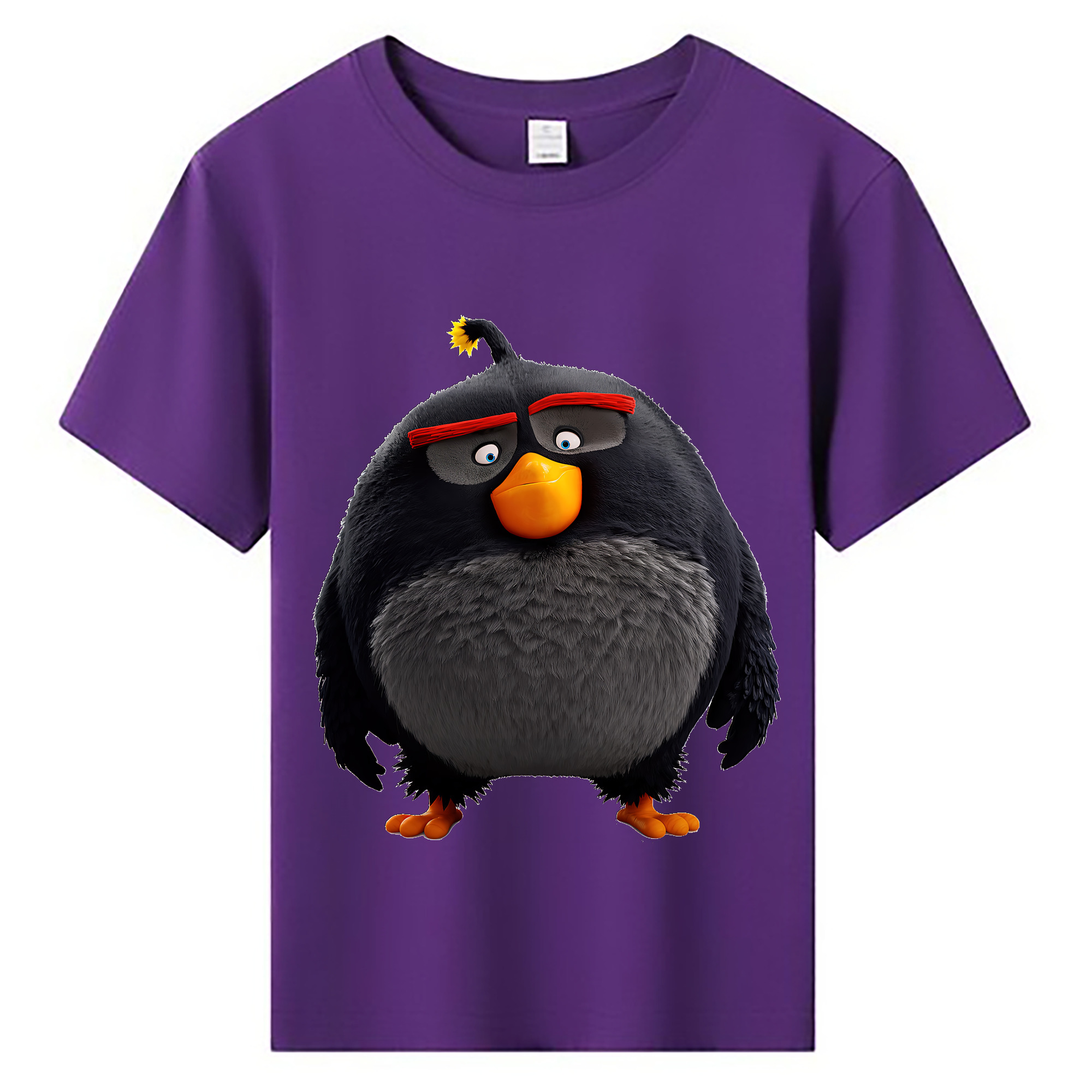 （画像用） Angry Birds アングリーバード 綿100％キッズTシャツ（フロントプリント）