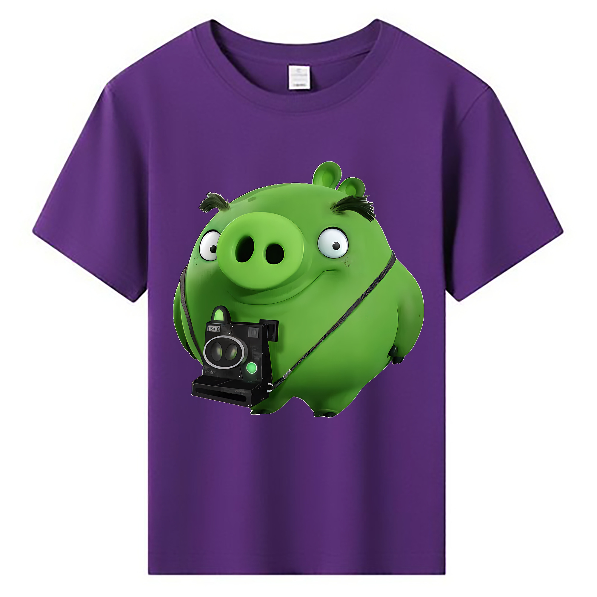 （画像用） Angry Birds アングリーバード 綿100％キッズTシャツ（フロントプリント）