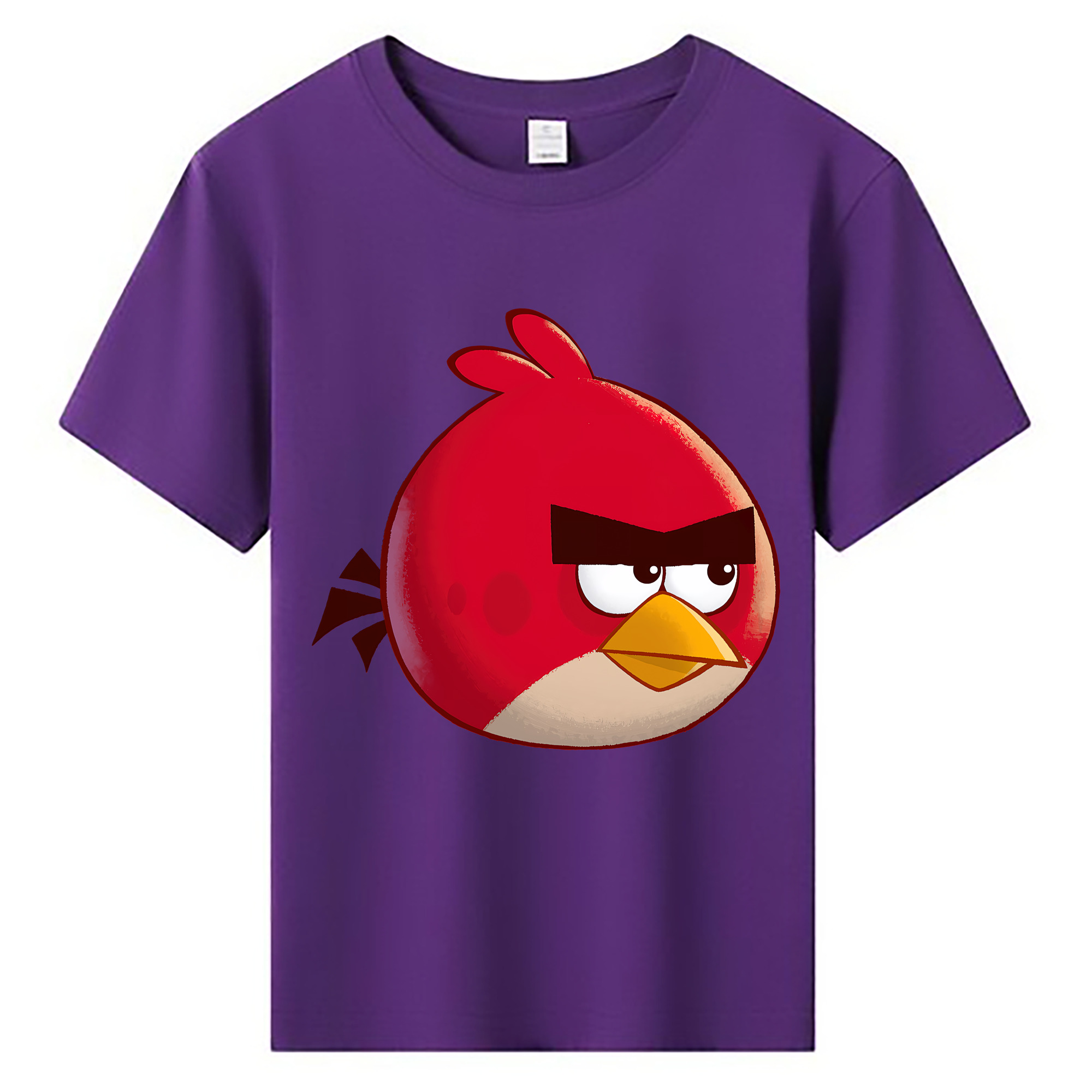 （画像用） Angry Birds アングリーバード 綿100％キッズTシャツ（フロントプリント）