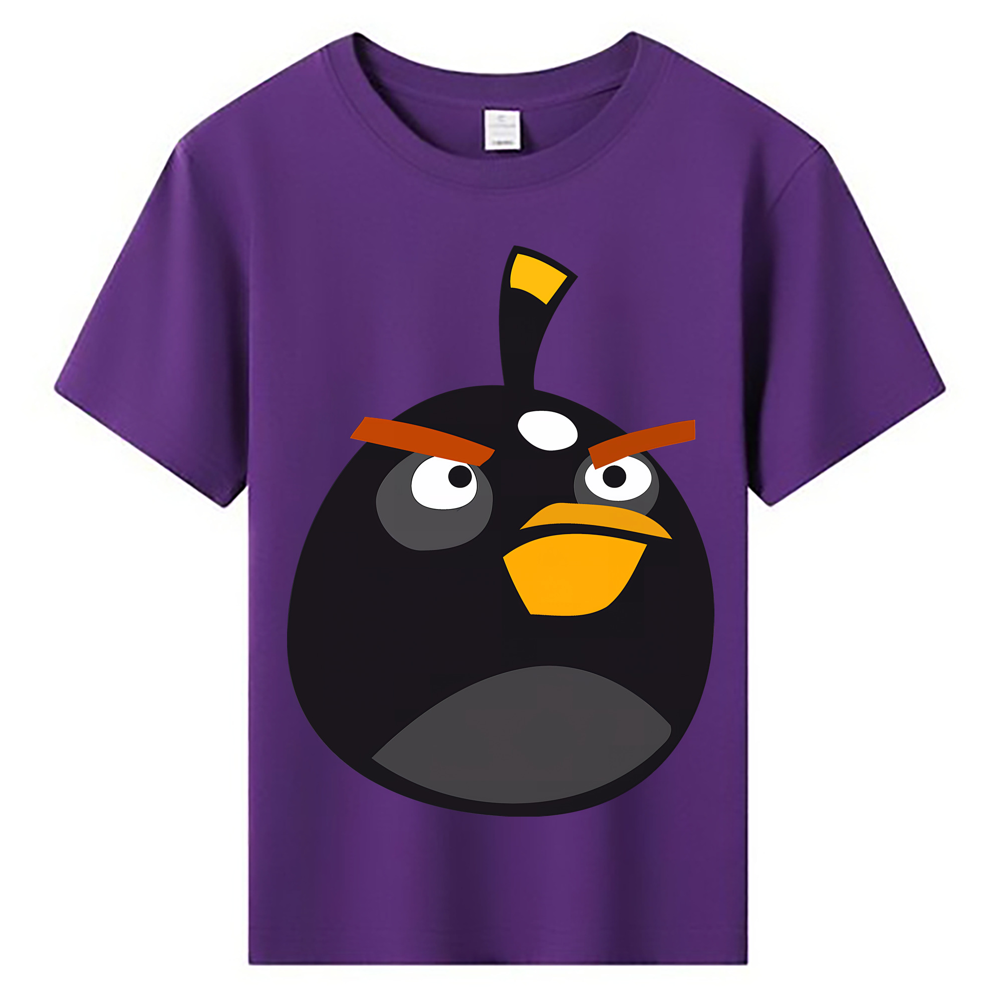 （画像用） Angry Birds アングリーバード 綿100％キッズTシャツ（フロントプリント）