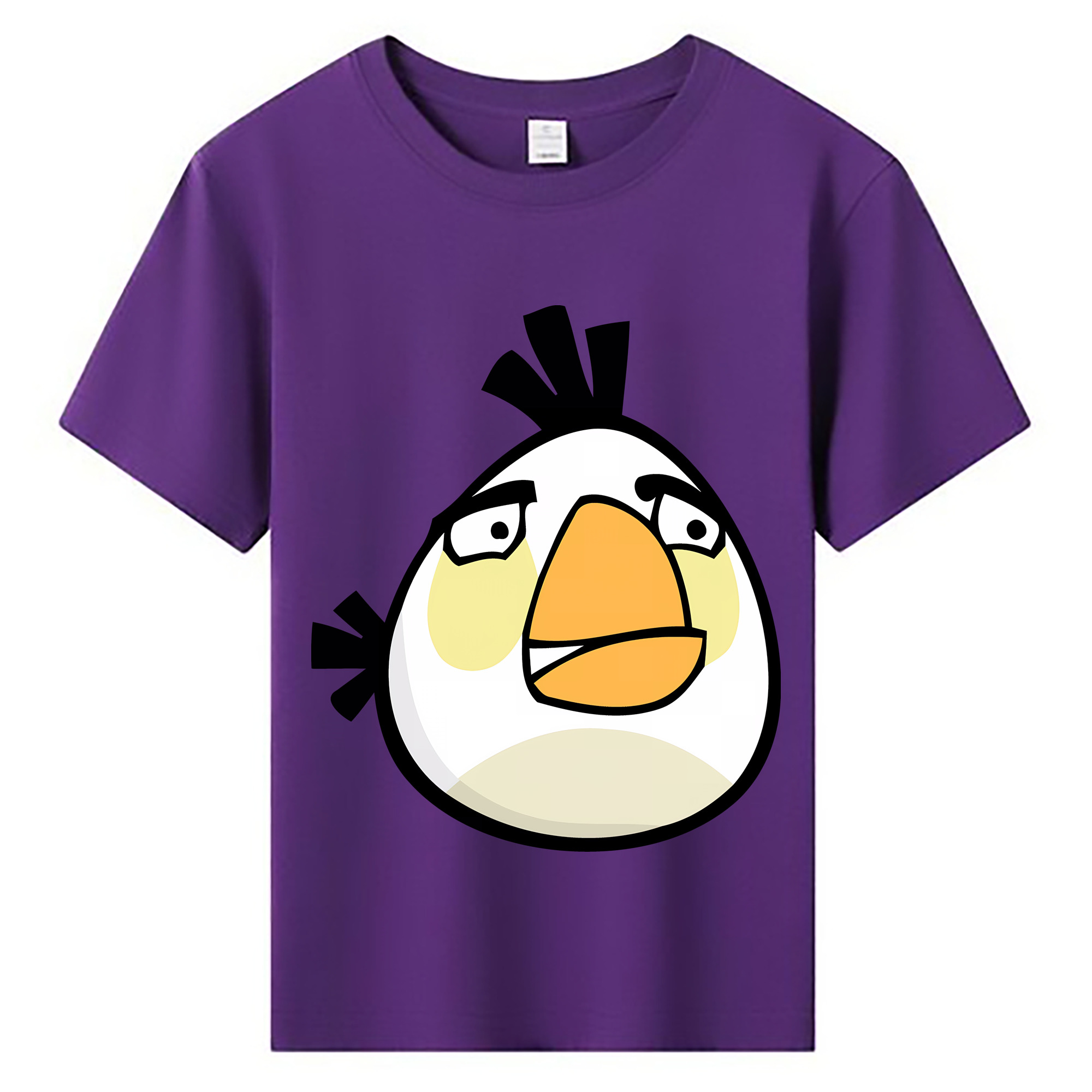 （画像用） Angry Birds アングリーバード 綿100％キッズTシャツ（フロントプリント）