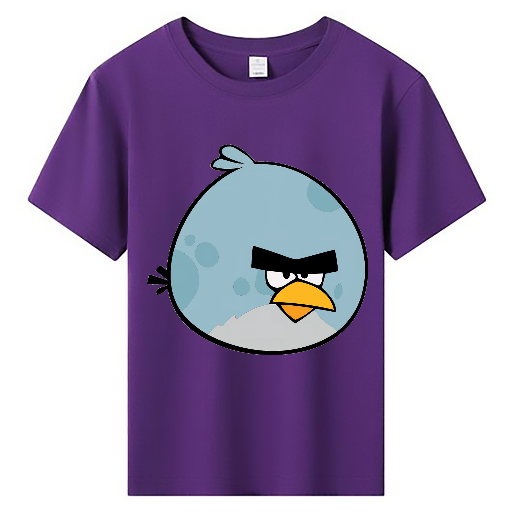 （画像用） Angry Birds アングリーバード 綿100％キッズTシャツ（フロントプリント）