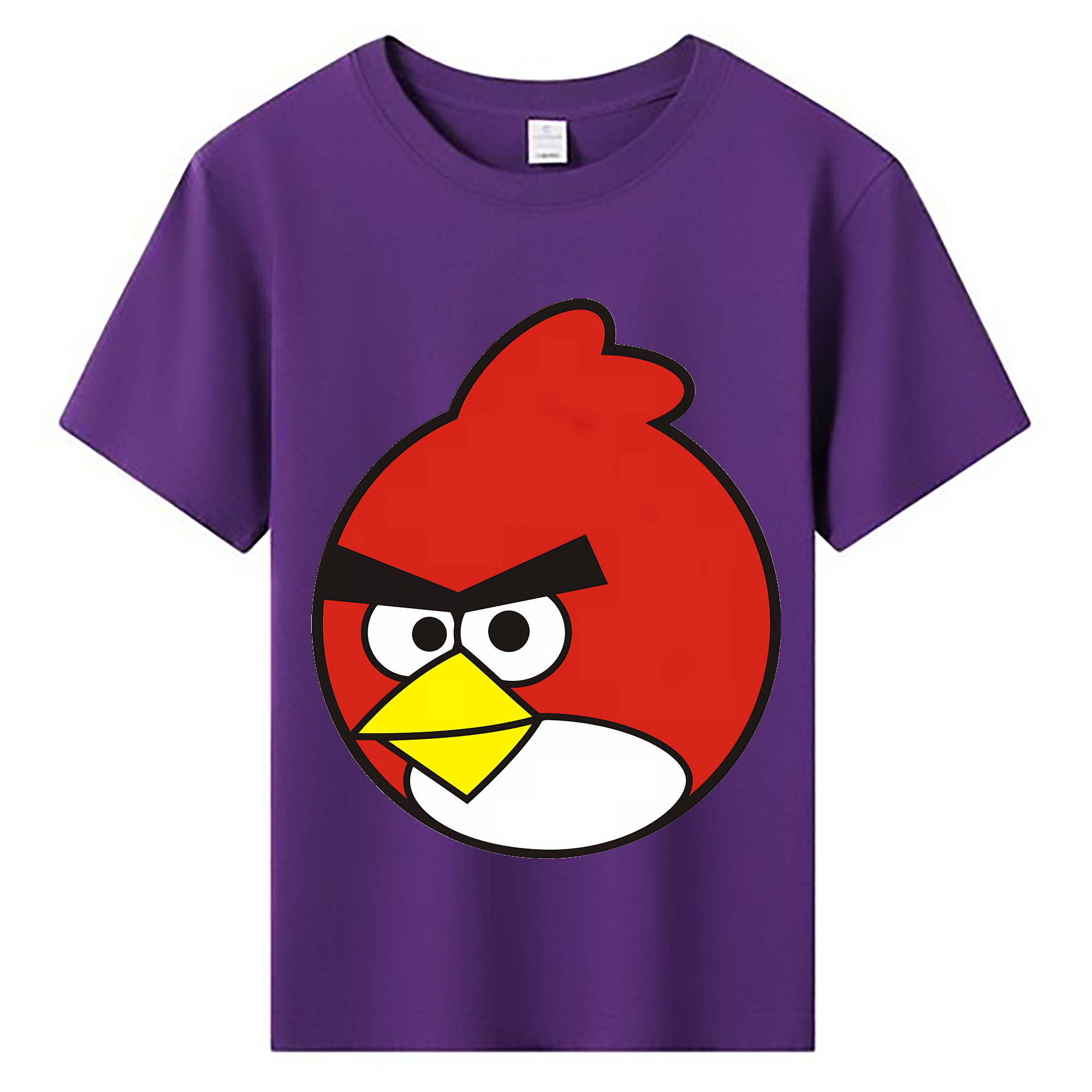 （画像用） Angry Birds アングリーバード 綿100％キッズTシャツ（フロントプリント）
