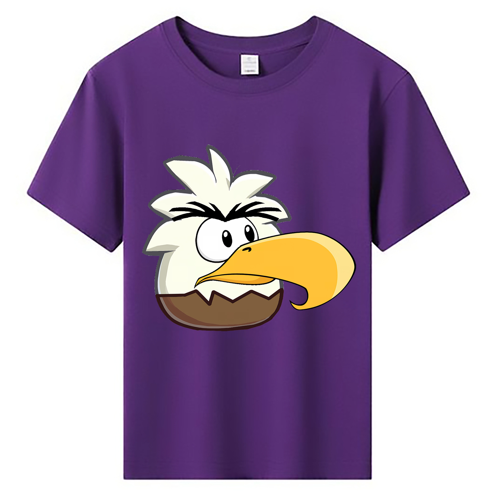 （画像用） Angry Birds アングリーバード 綿100％キッズTシャツ（フロントプリント）