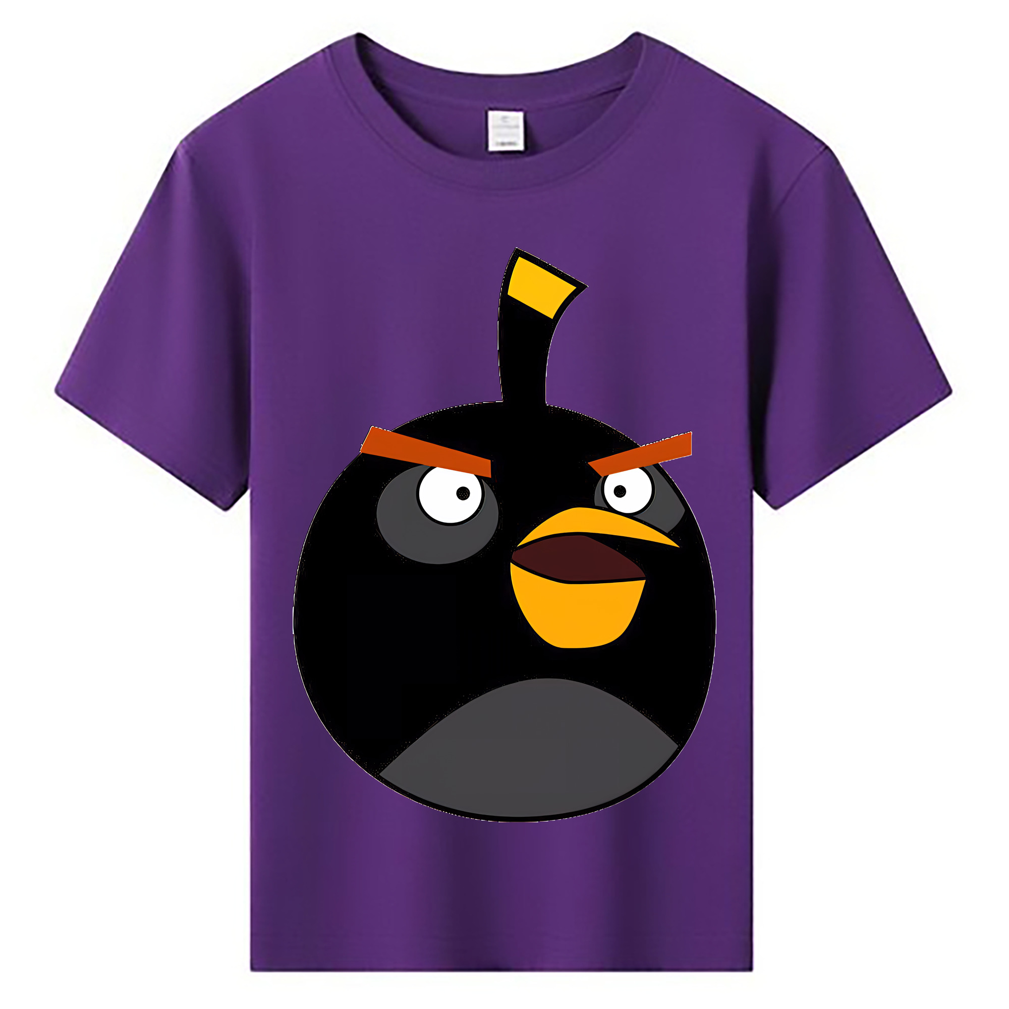 （画像用） Angry Birds アングリーバード 綿100％キッズTシャツ（フロントプリント）