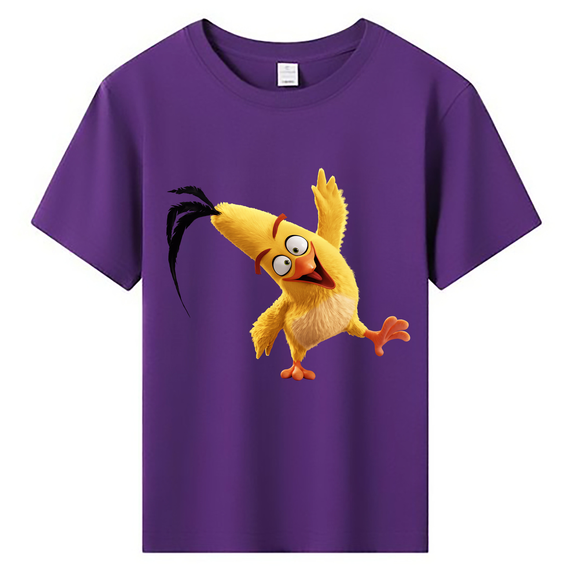 （画像用） Angry Birds アングリーバード 綿100％キッズTシャツ（フロントプリント）