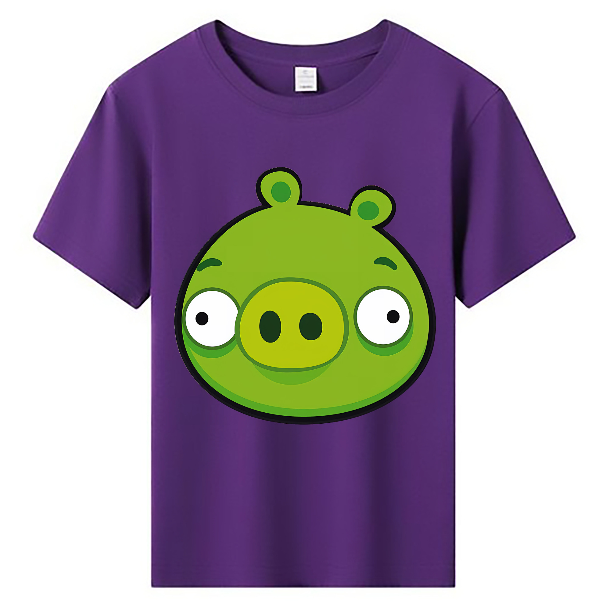 （画像用） Angry Birds アングリーバード 綿100％キッズTシャツ（フロントプリント）